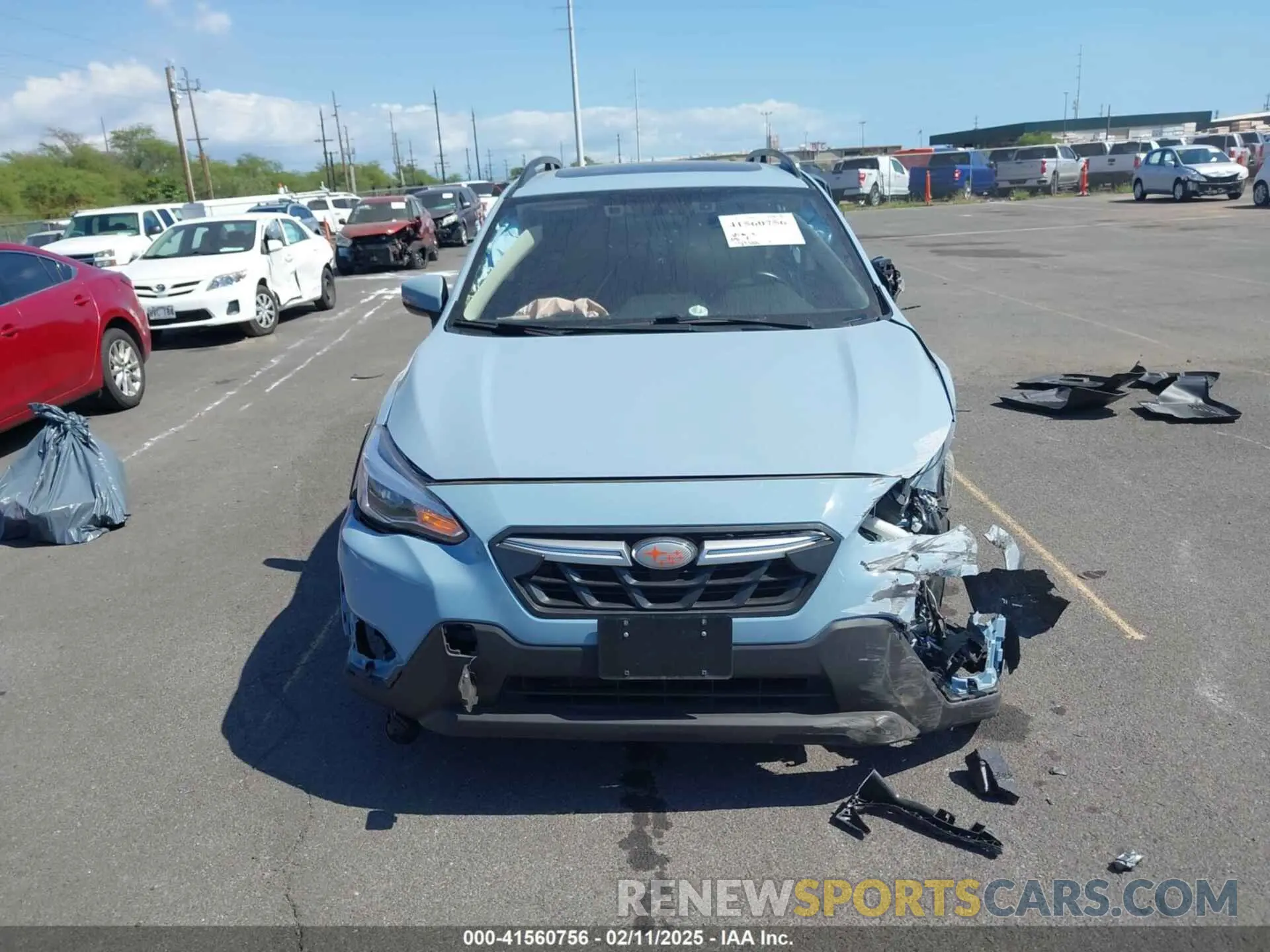 12 Photograph of a damaged car JF2GTHMC9N8217002 SUBARU CROSSTREK 2022