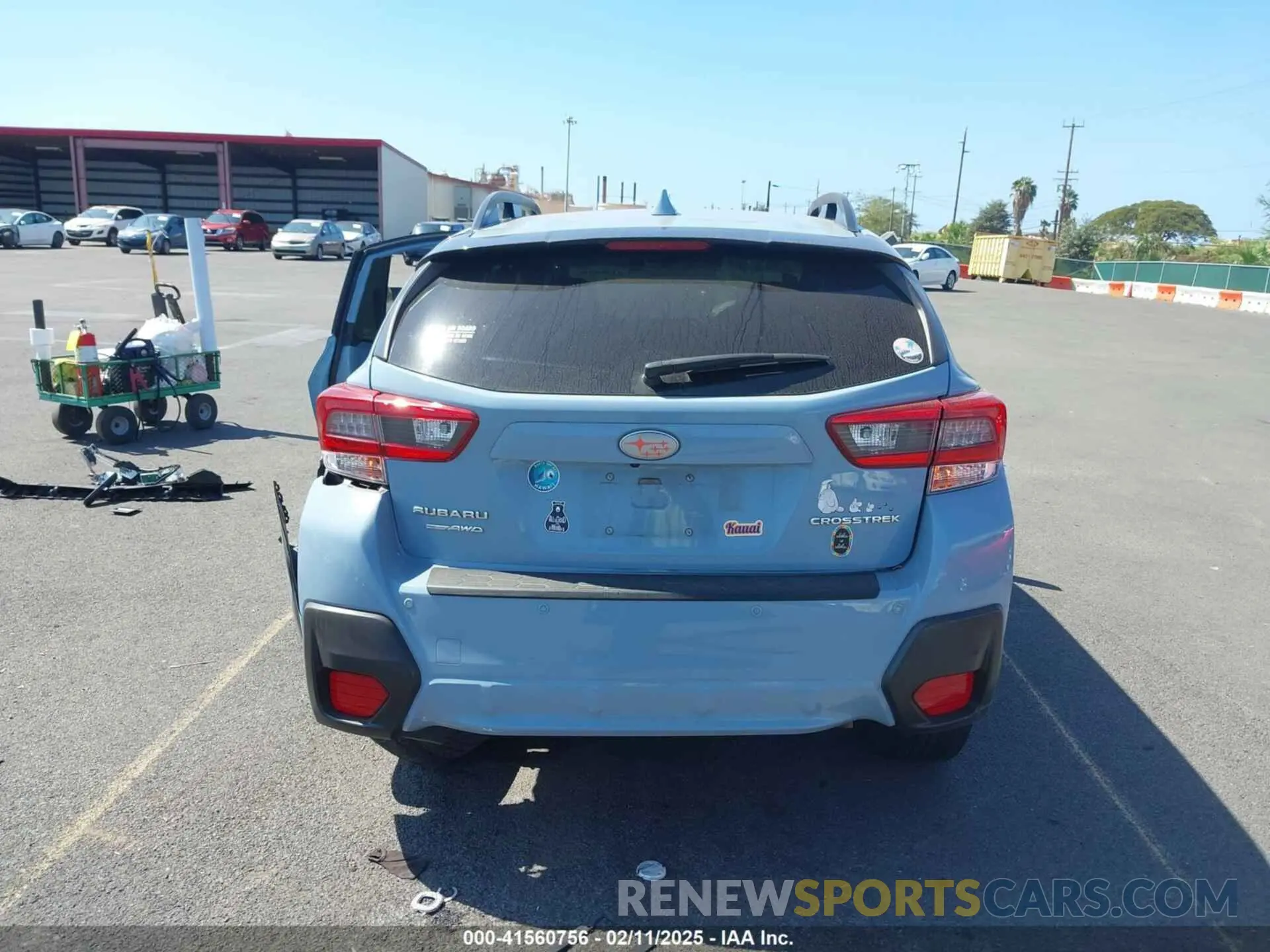16 Photograph of a damaged car JF2GTHMC9N8217002 SUBARU CROSSTREK 2022