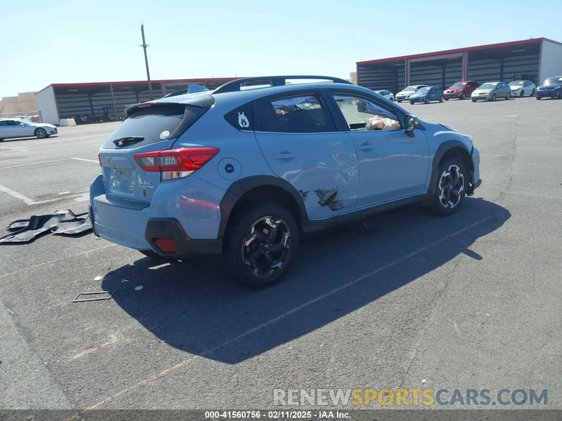 4 Photograph of a damaged car JF2GTHMC9N8217002 SUBARU CROSSTREK 2022