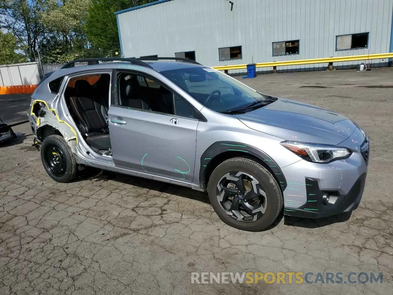 4 Photograph of a damaged car JF2GTHMC9N8232051 SUBARU CROSSTREK 2022
