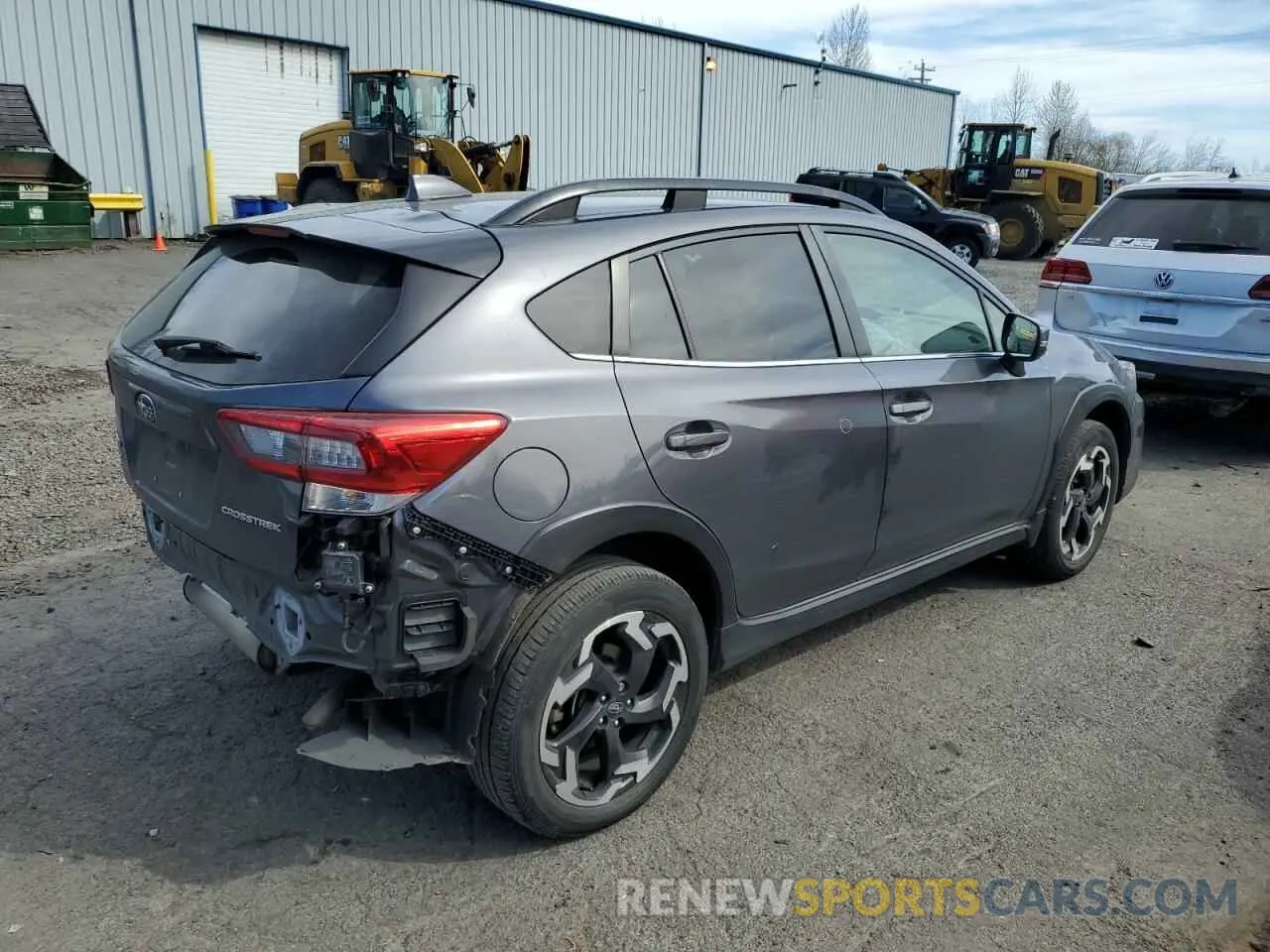 3 Photograph of a damaged car JF2GTHMC9N8250615 SUBARU CROSSTREK 2022