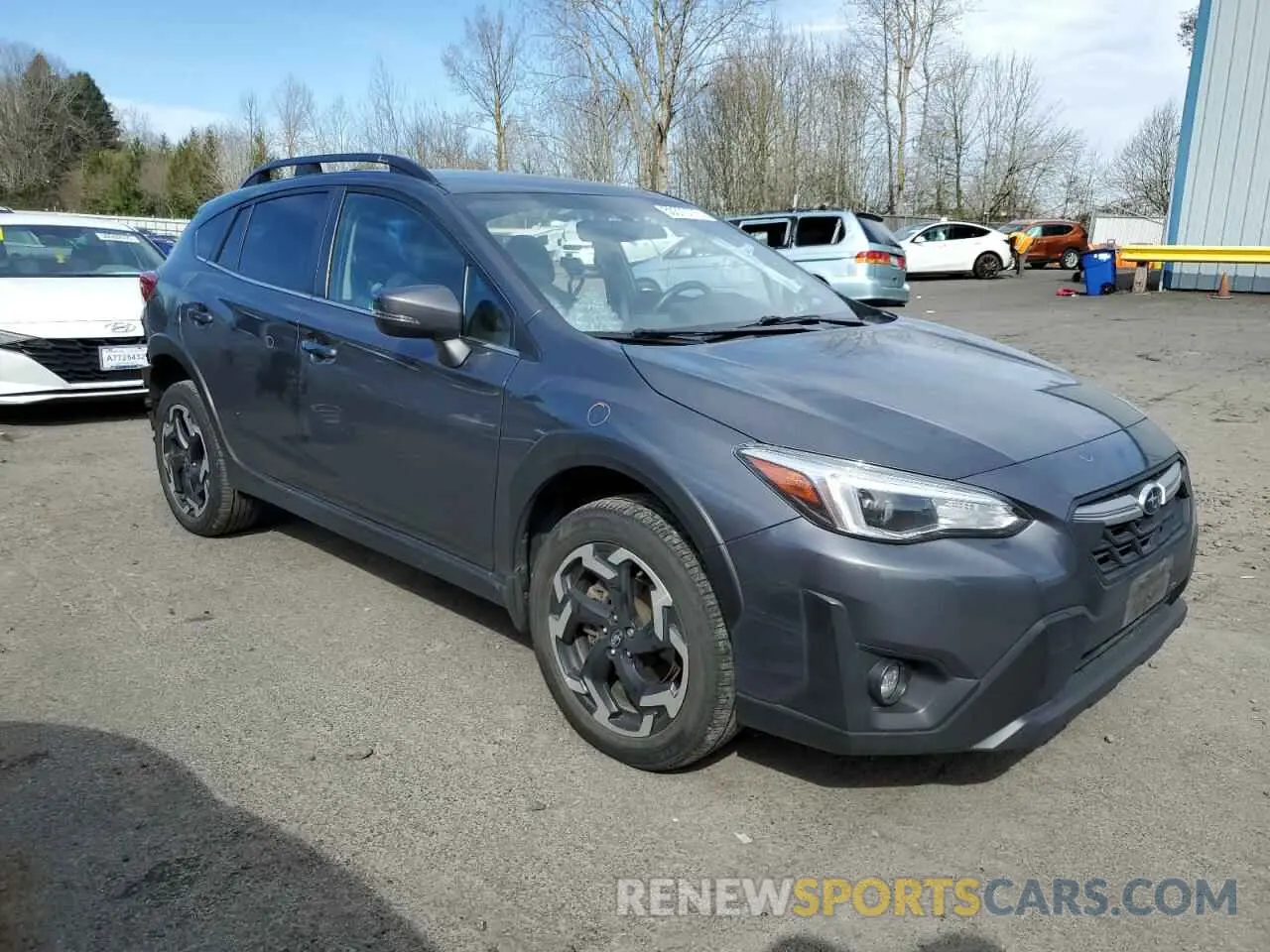 4 Photograph of a damaged car JF2GTHMC9N8250615 SUBARU CROSSTREK 2022