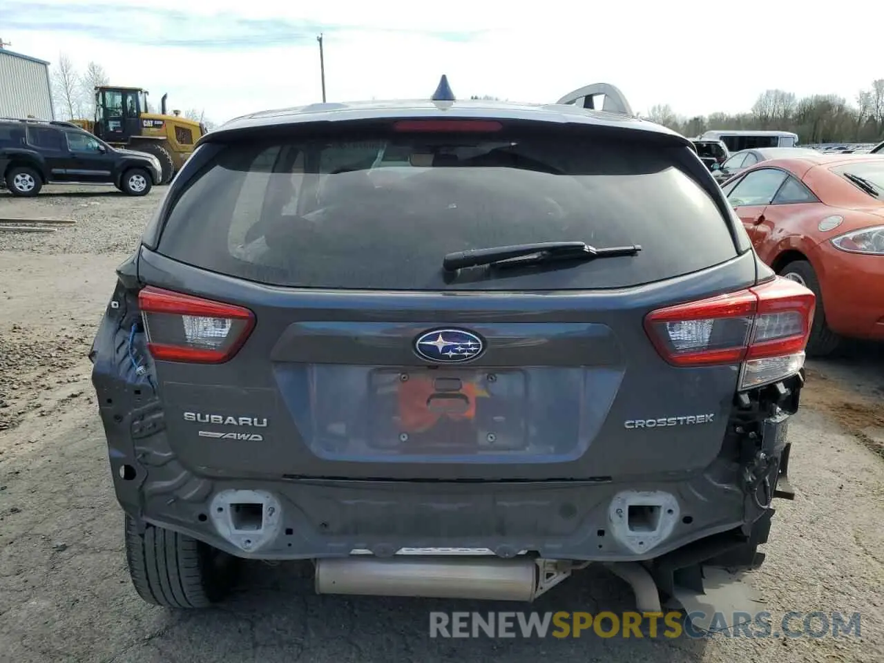 6 Photograph of a damaged car JF2GTHMC9N8250615 SUBARU CROSSTREK 2022