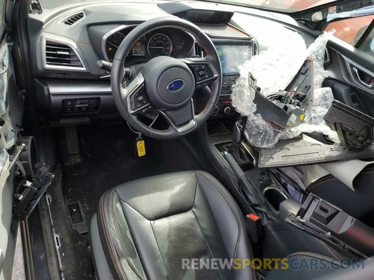 8 Photograph of a damaged car JF2GTHMC9N8250615 SUBARU CROSSTREK 2022