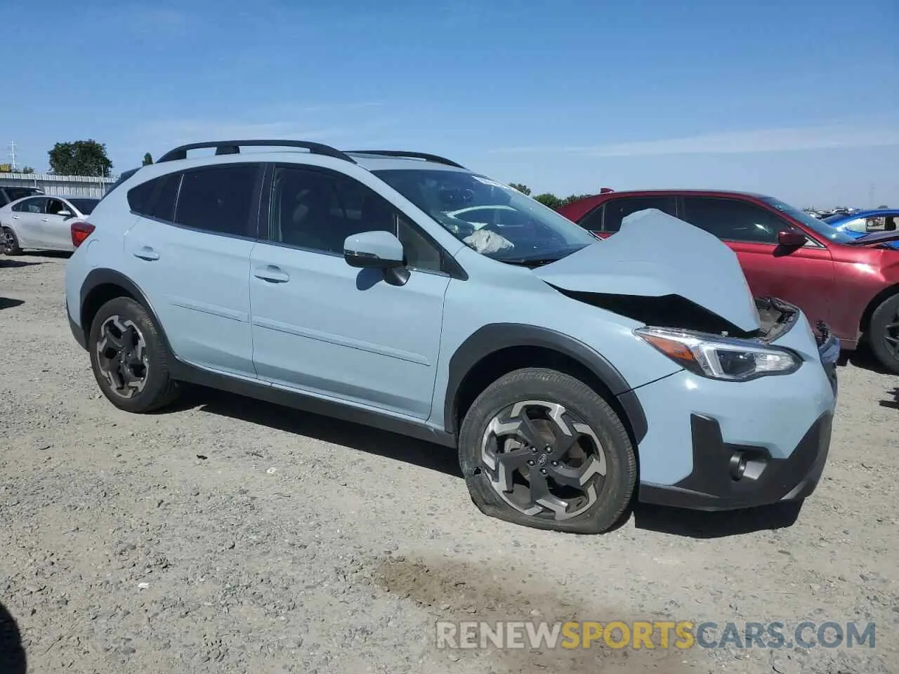 4 Фотография поврежденного автомобиля JF2GTHNC2NH280232 SUBARU CROSSTREK 2022