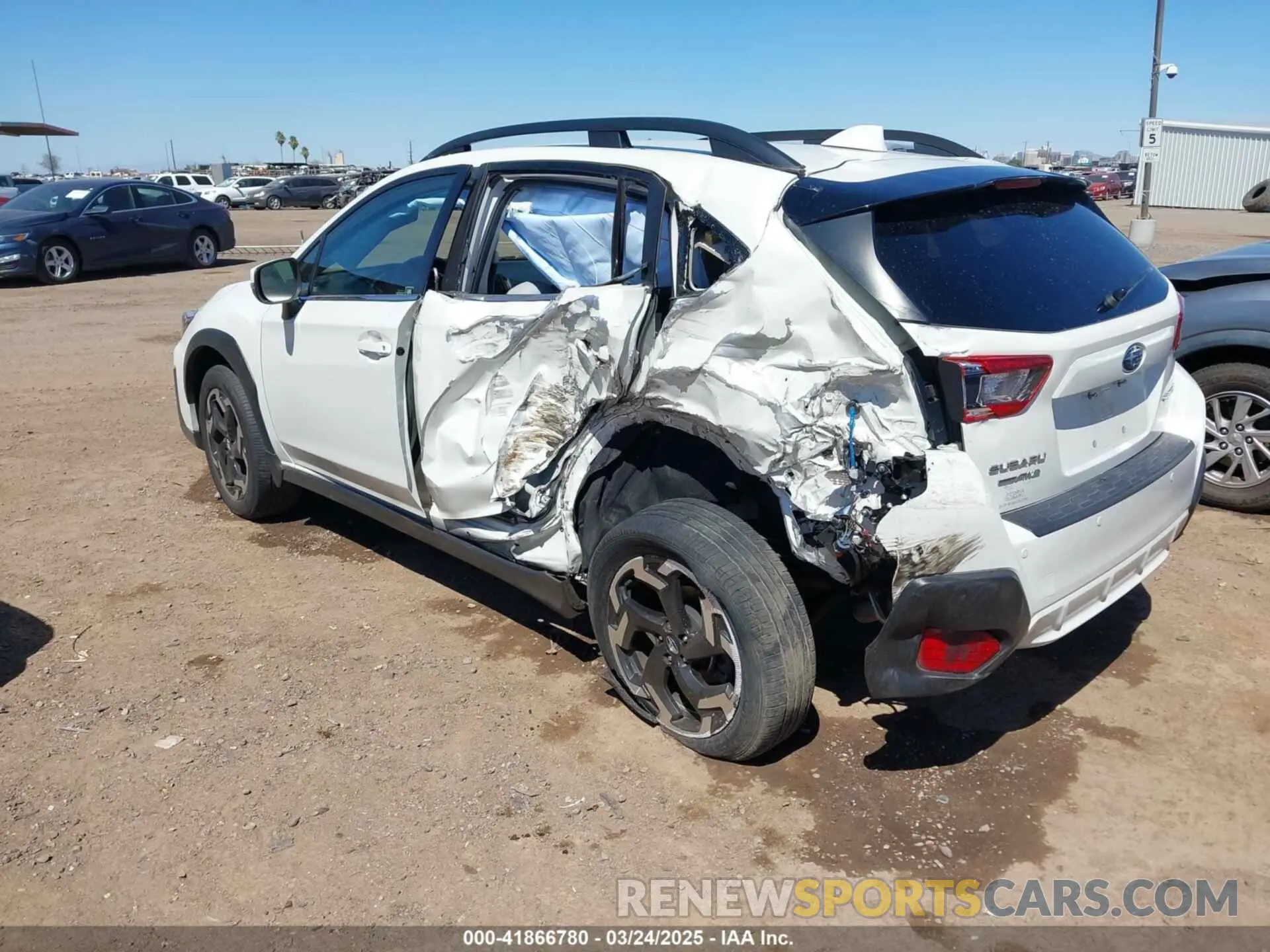 3 Photograph of a damaged car JF2GTHNC5N8272822 SUBARU CROSSTREK 2022