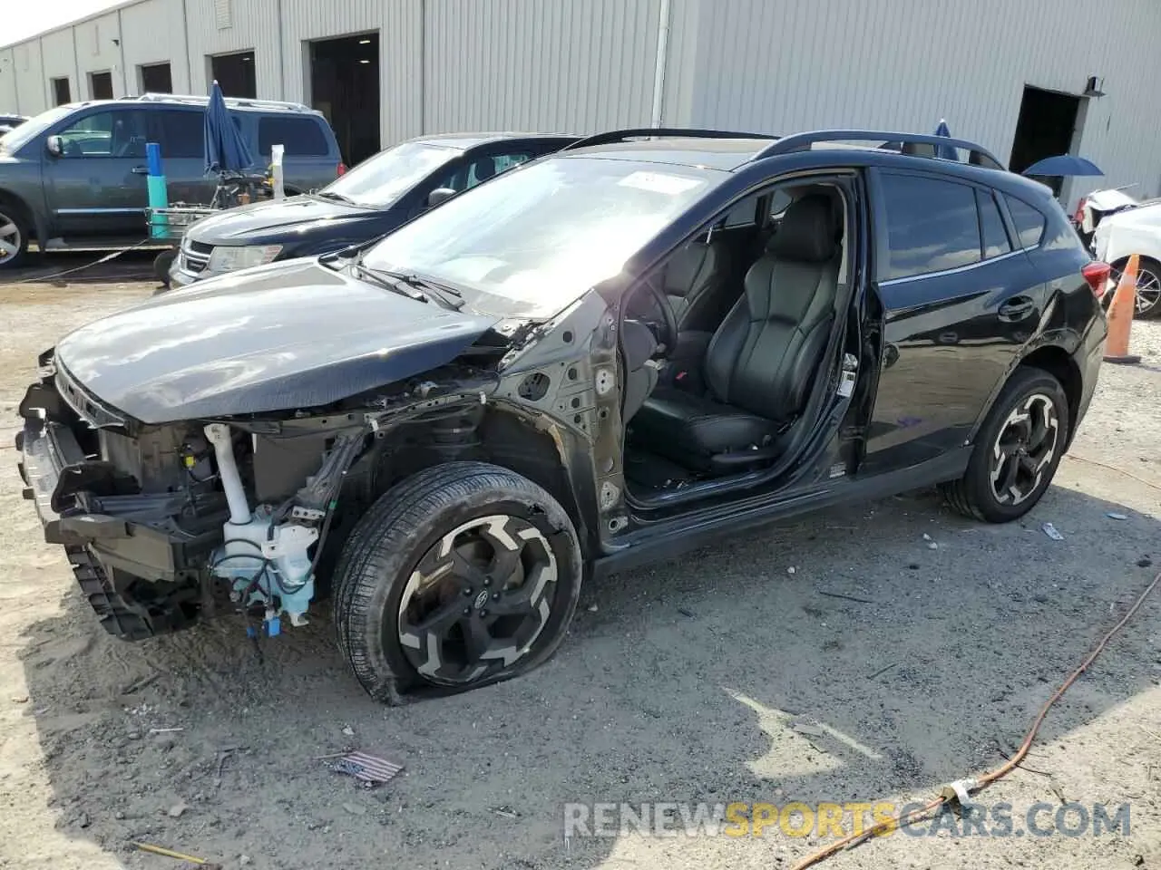 1 Photograph of a damaged car JF2GTHNC7NH209981 SUBARU CROSSTREK 2022