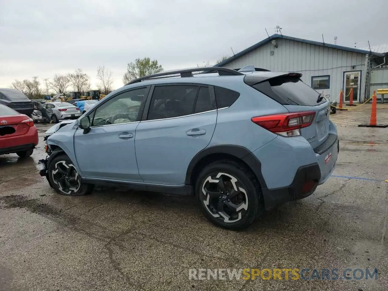2 Photograph of a damaged car JF2GTHNC9NH284228 SUBARU CROSSTREK 2022