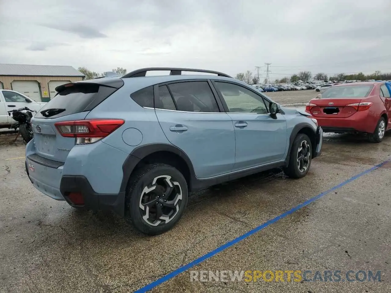 3 Photograph of a damaged car JF2GTHNC9NH284228 SUBARU CROSSTREK 2022