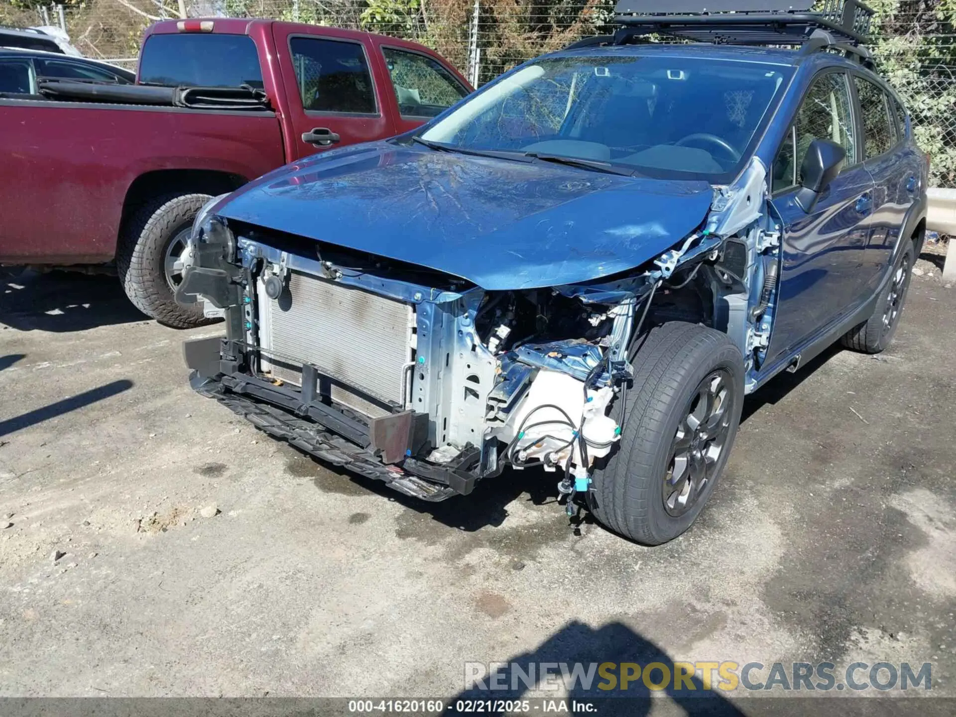 6 Photograph of a damaged car JF2GTHRC4NH252958 SUBARU CROSSTREK 2022