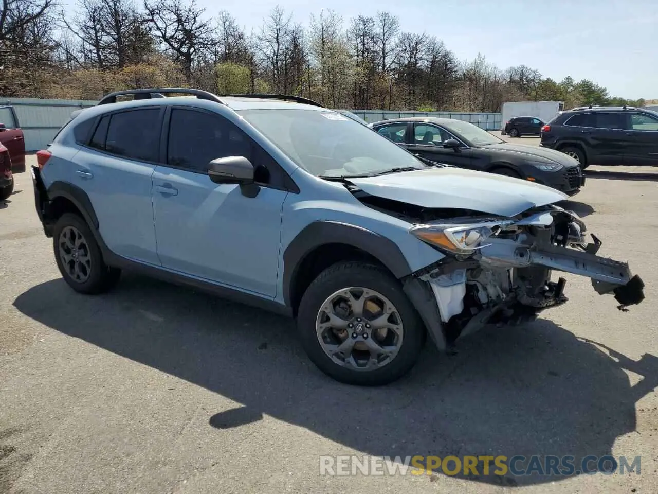 4 Photograph of a damaged car JF2GTHSC3NH272080 SUBARU CROSSTREK 2022