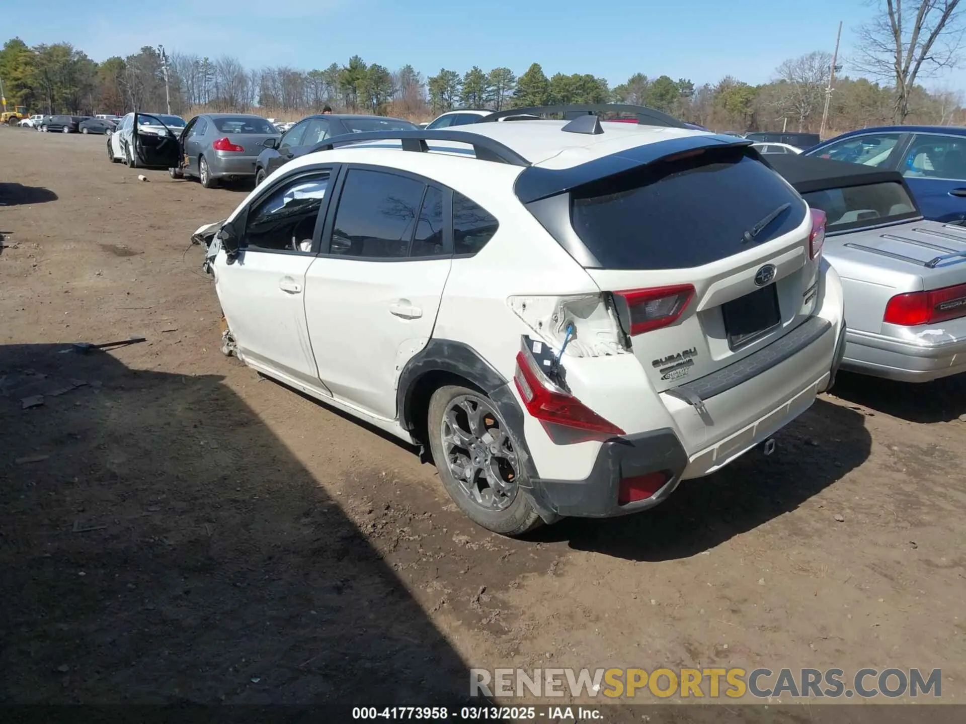 3 Photograph of a damaged car JF2GTHSC4NH231716 SUBARU CROSSTREK 2022