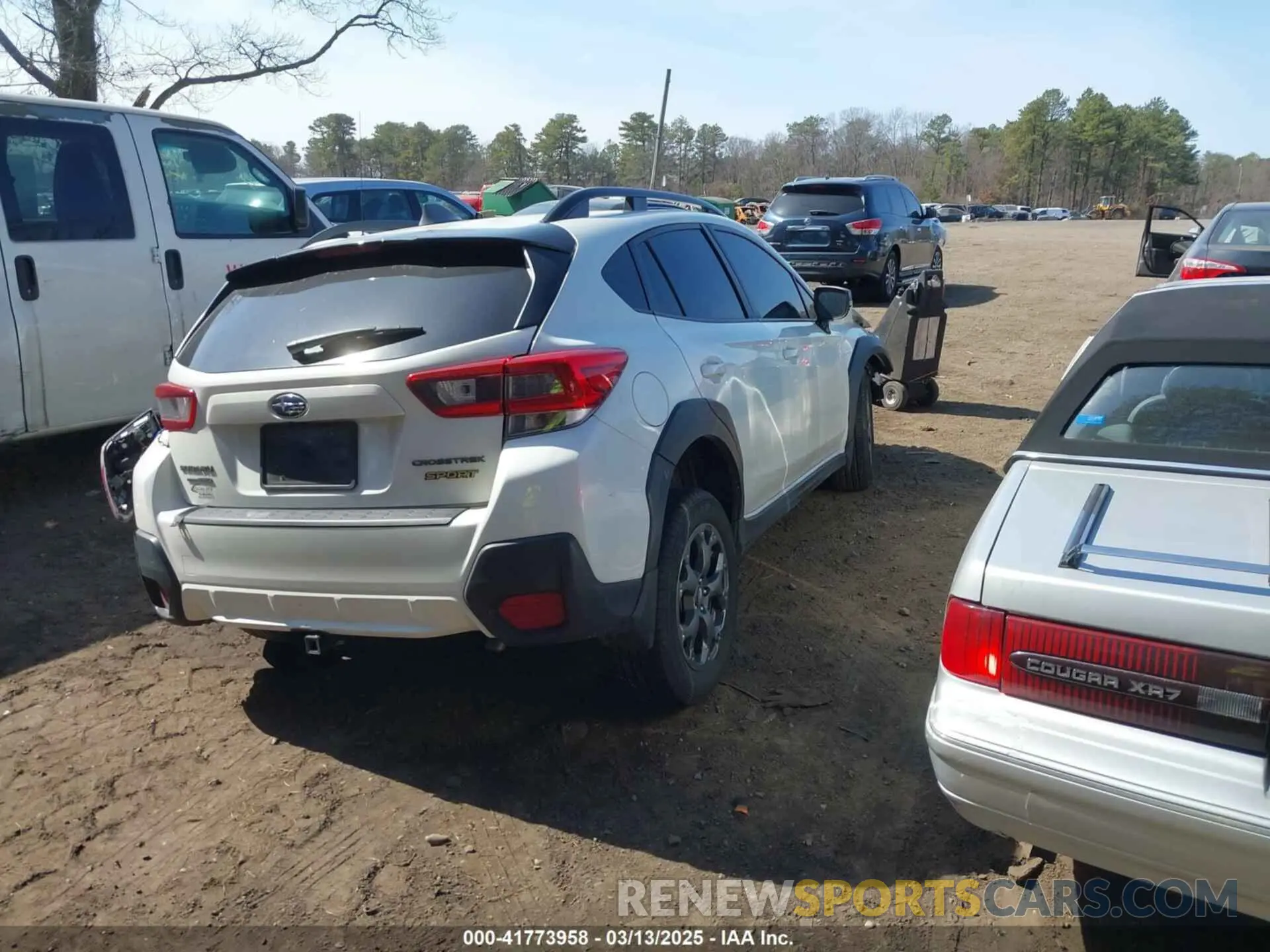 4 Photograph of a damaged car JF2GTHSC4NH231716 SUBARU CROSSTREK 2022