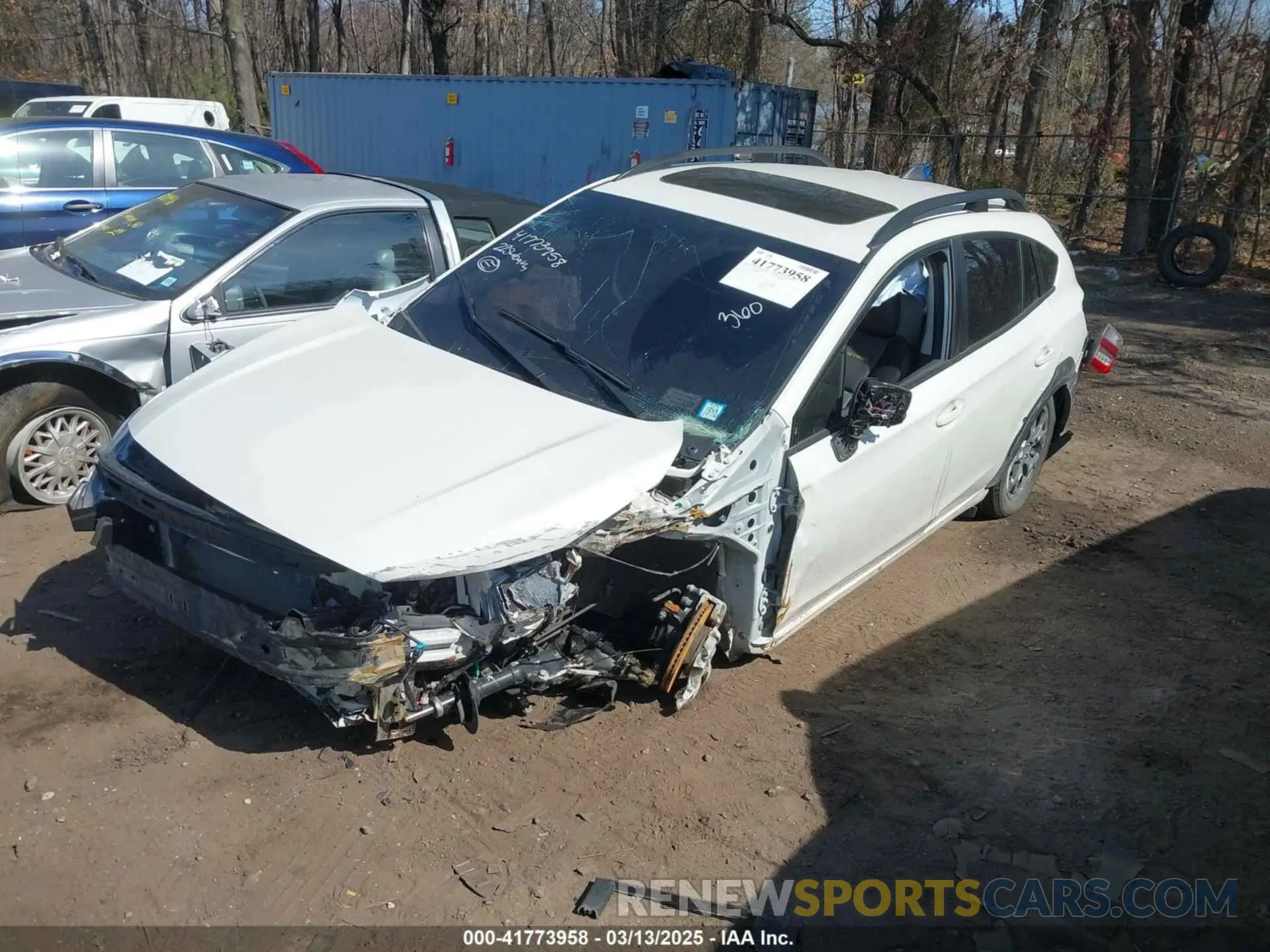 6 Photograph of a damaged car JF2GTHSC4NH231716 SUBARU CROSSTREK 2022
