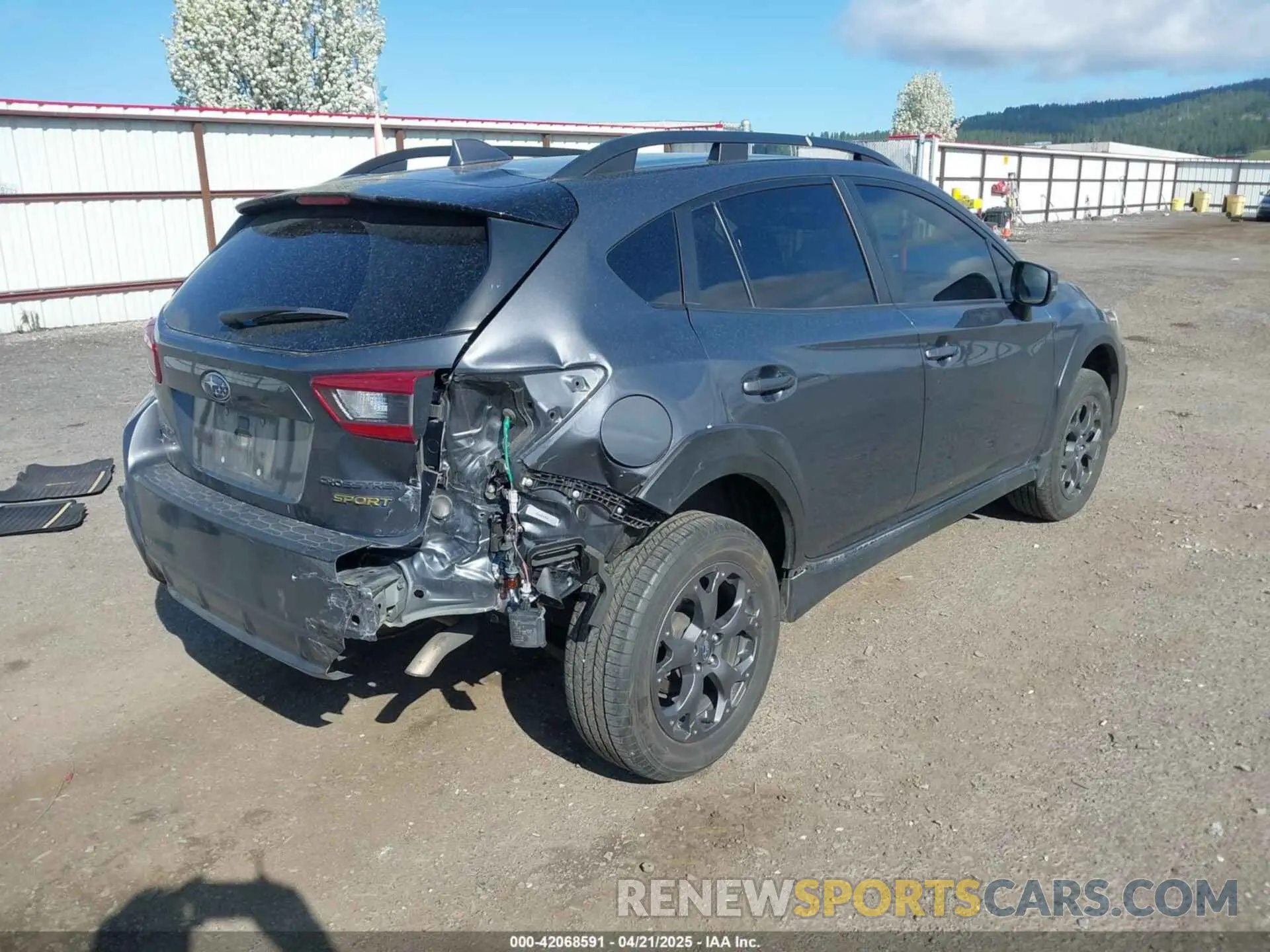 4 Фотография поврежденного автомобиля JF2GTHSC5NH262490 SUBARU CROSSTREK 2022