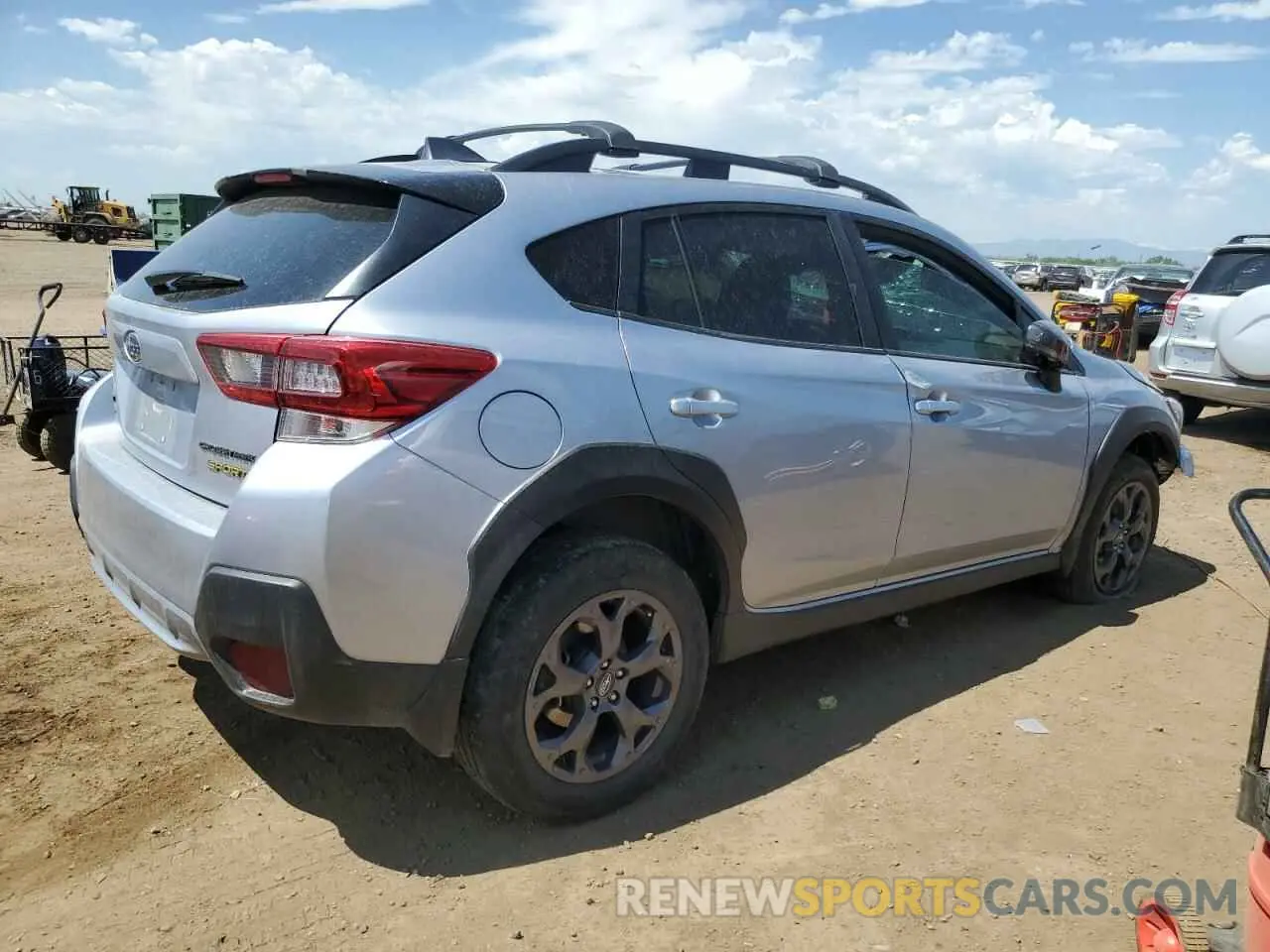 3 Photograph of a damaged car JF2GTHSC6NH286524 SUBARU CROSSTREK 2022