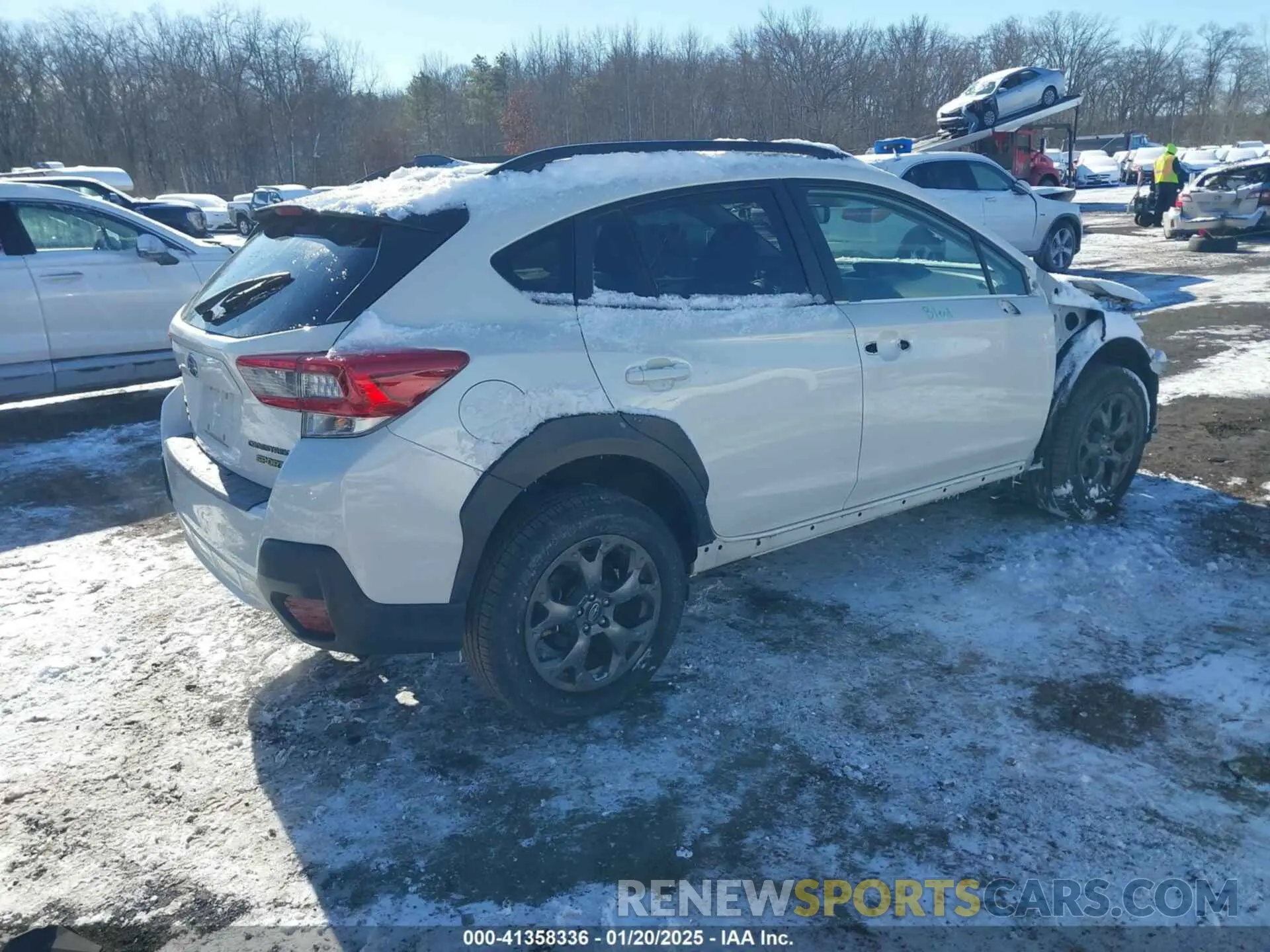 4 Фотография поврежденного автомобиля JF2GTHSC7NH216398 SUBARU CROSSTREK 2022