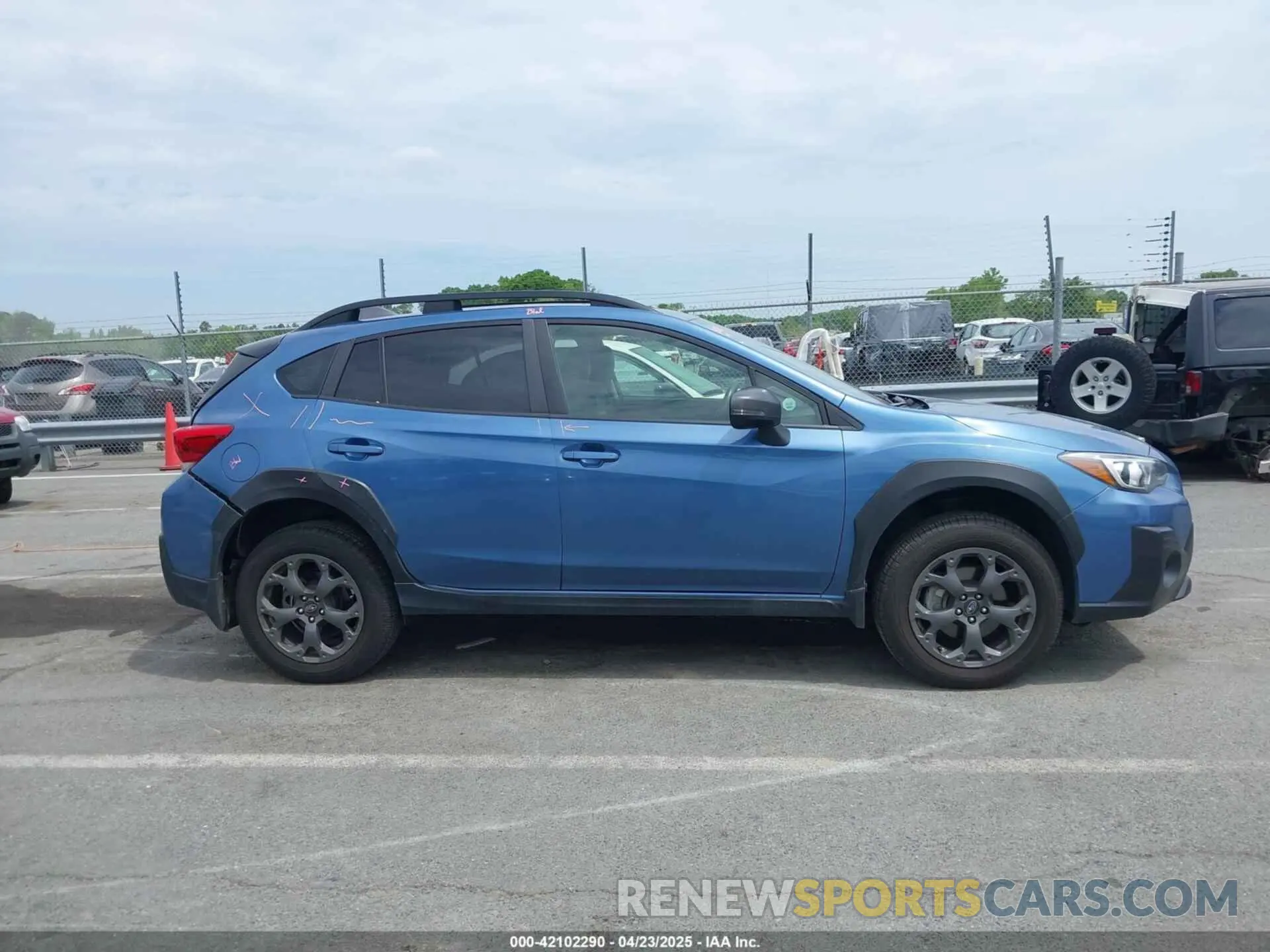13 Фотография поврежденного автомобиля JF2GTHSC9NH265506 SUBARU CROSSTREK 2022