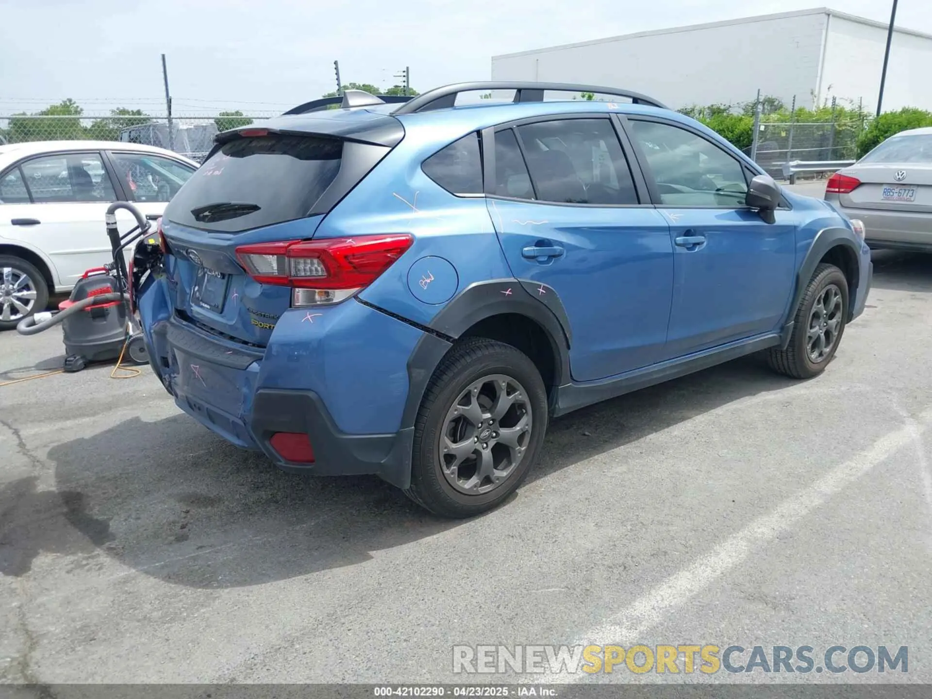 4 Фотография поврежденного автомобиля JF2GTHSC9NH265506 SUBARU CROSSTREK 2022