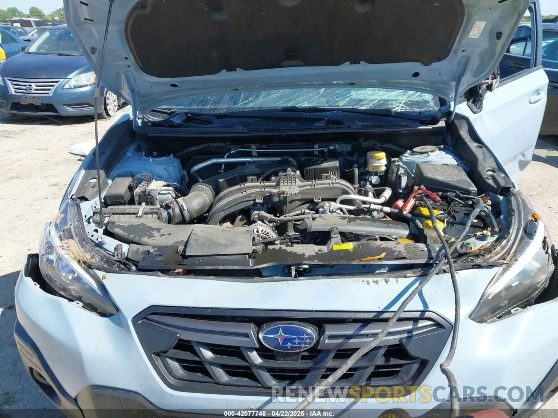 10 Photograph of a damaged car JF2GTHSCXNH260430 SUBARU CROSSTREK 2022