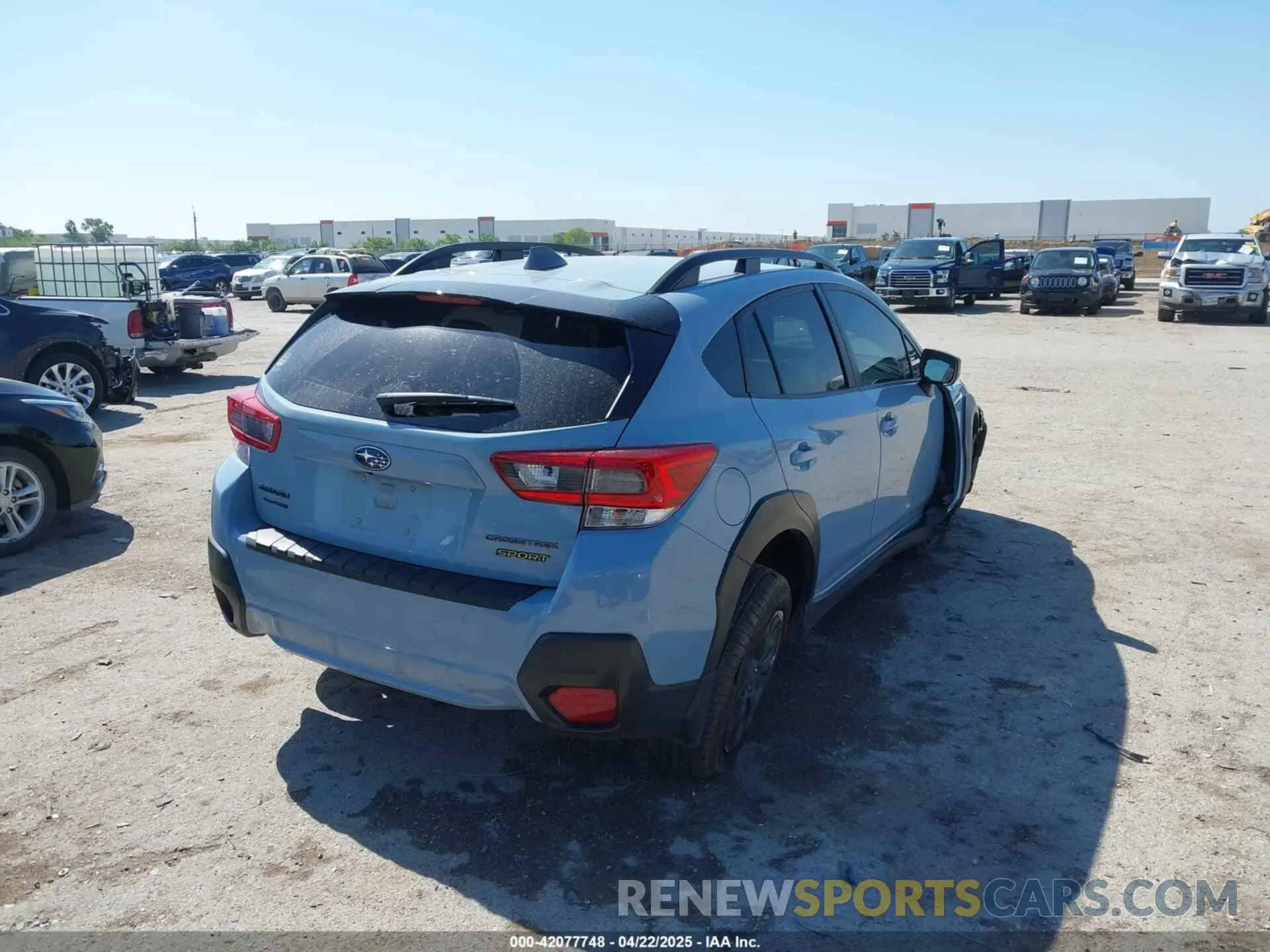 4 Photograph of a damaged car JF2GTHSCXNH260430 SUBARU CROSSTREK 2022
