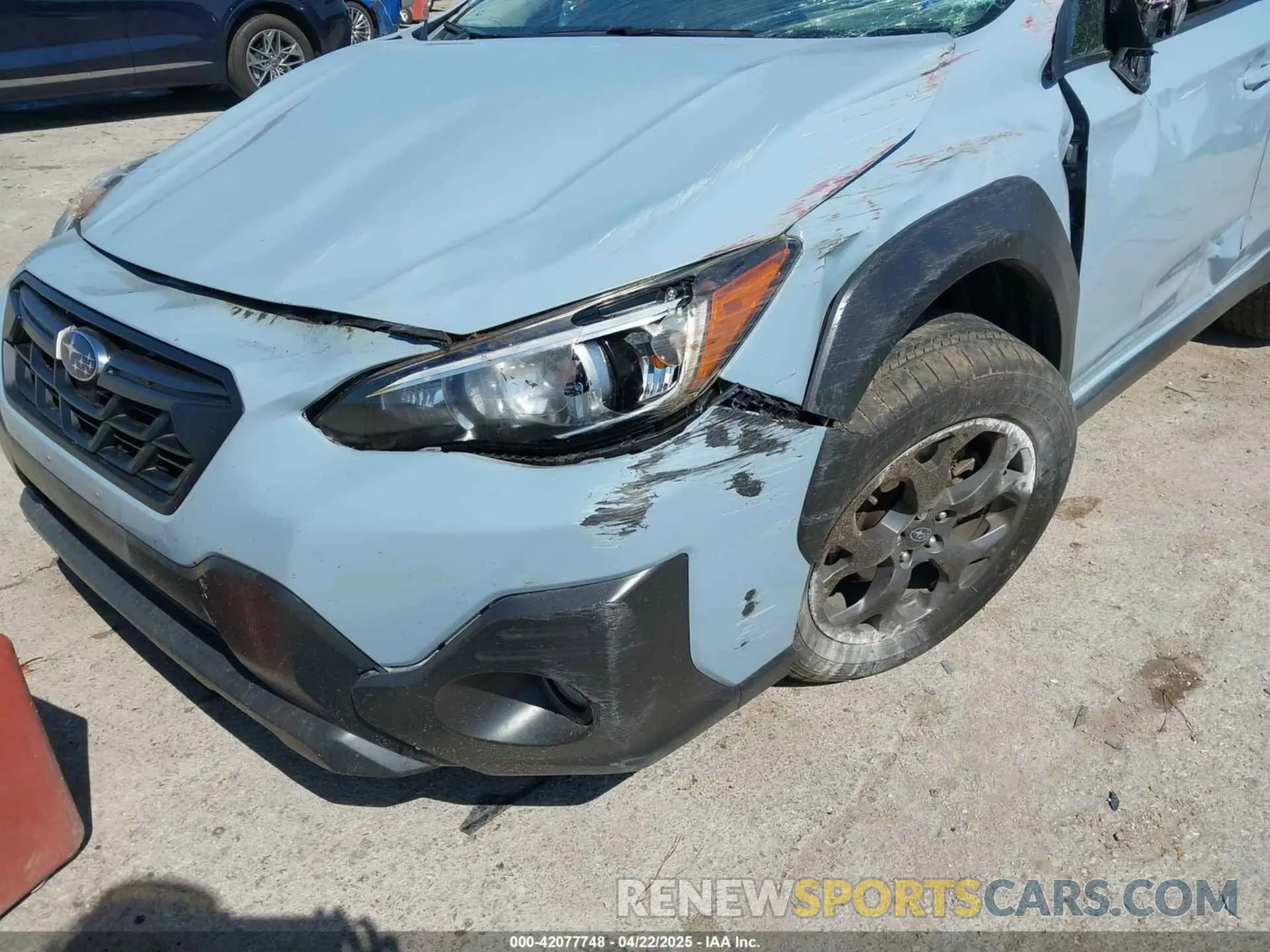 6 Photograph of a damaged car JF2GTHSCXNH260430 SUBARU CROSSTREK 2022