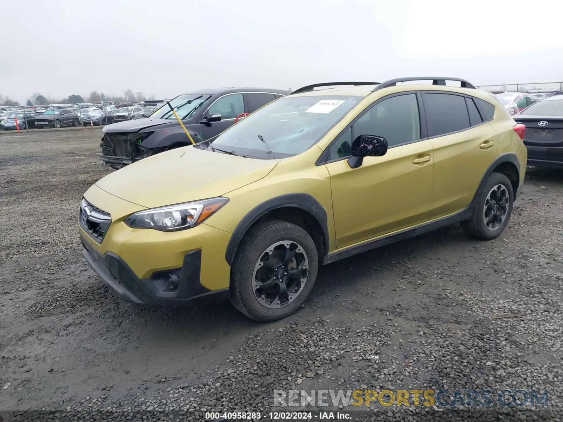 2 Фотография поврежденного автомобиля JF2GTAAC8PG319427 SUBARU CROSSTREK 2023