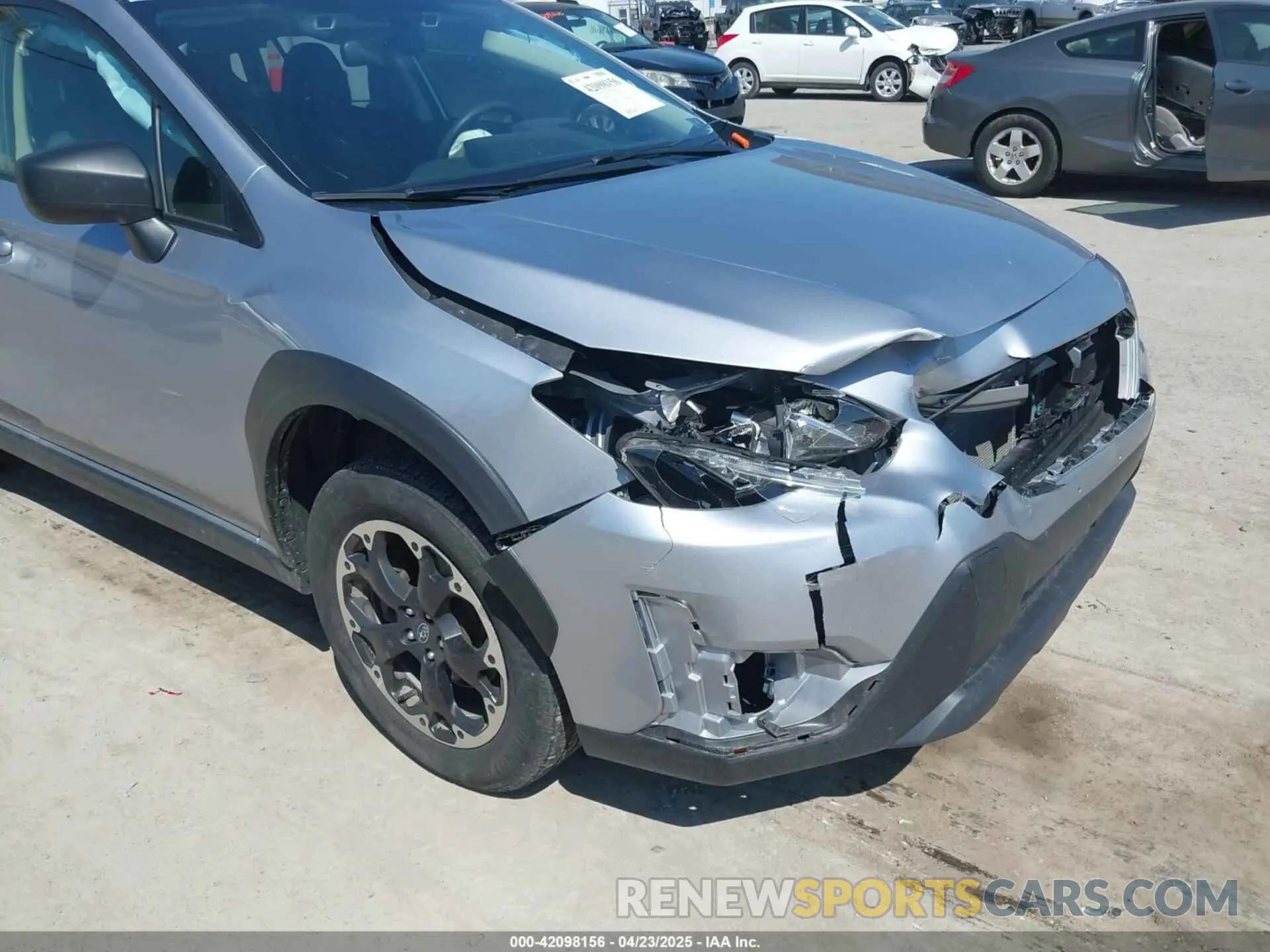 6 Photograph of a damaged car JF2GTABC4P8285866 SUBARU CROSSTREK 2023