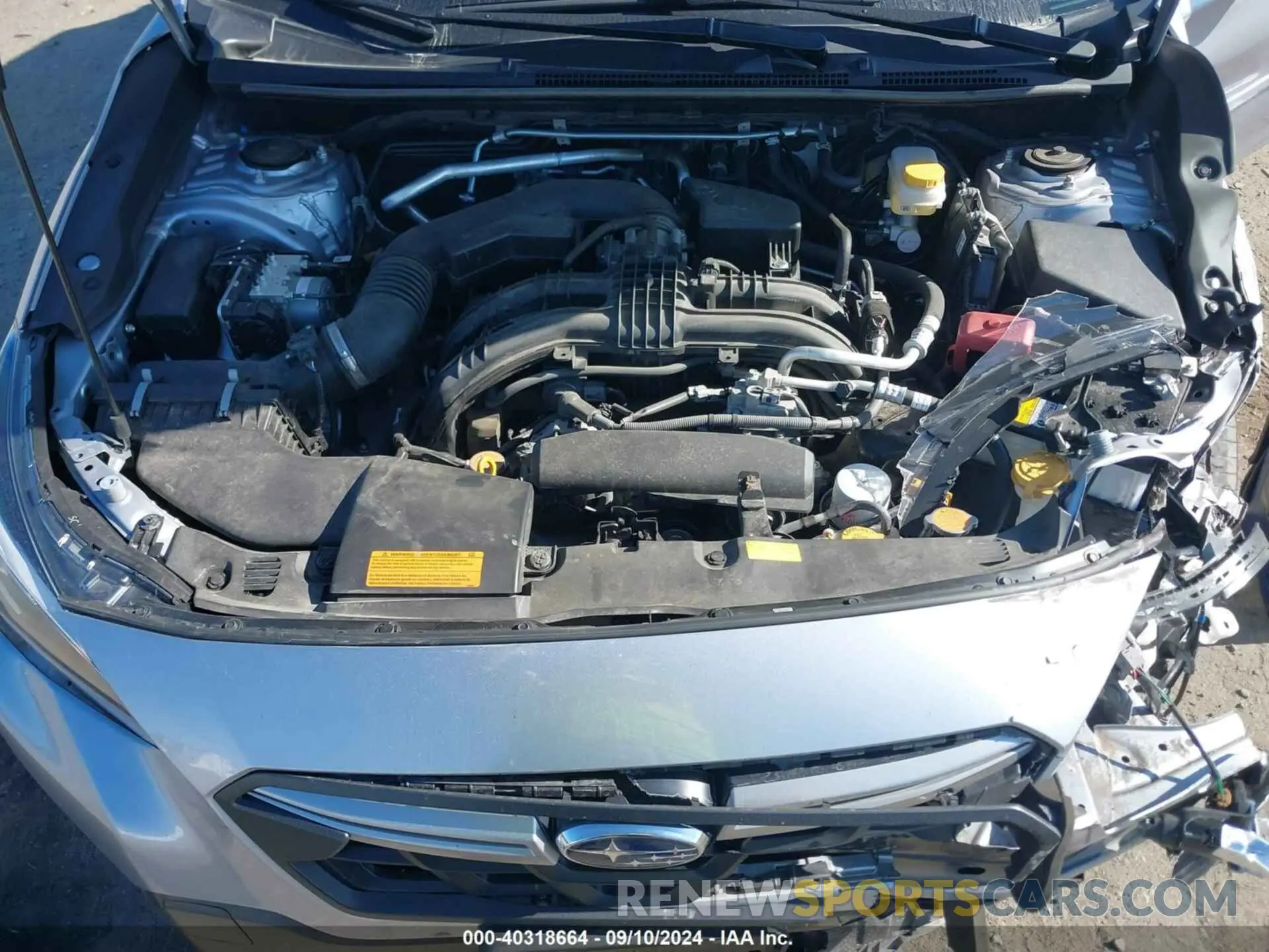 10 Фотография поврежденного автомобиля JF2GTABC4PH243746 SUBARU CROSSTREK 2023