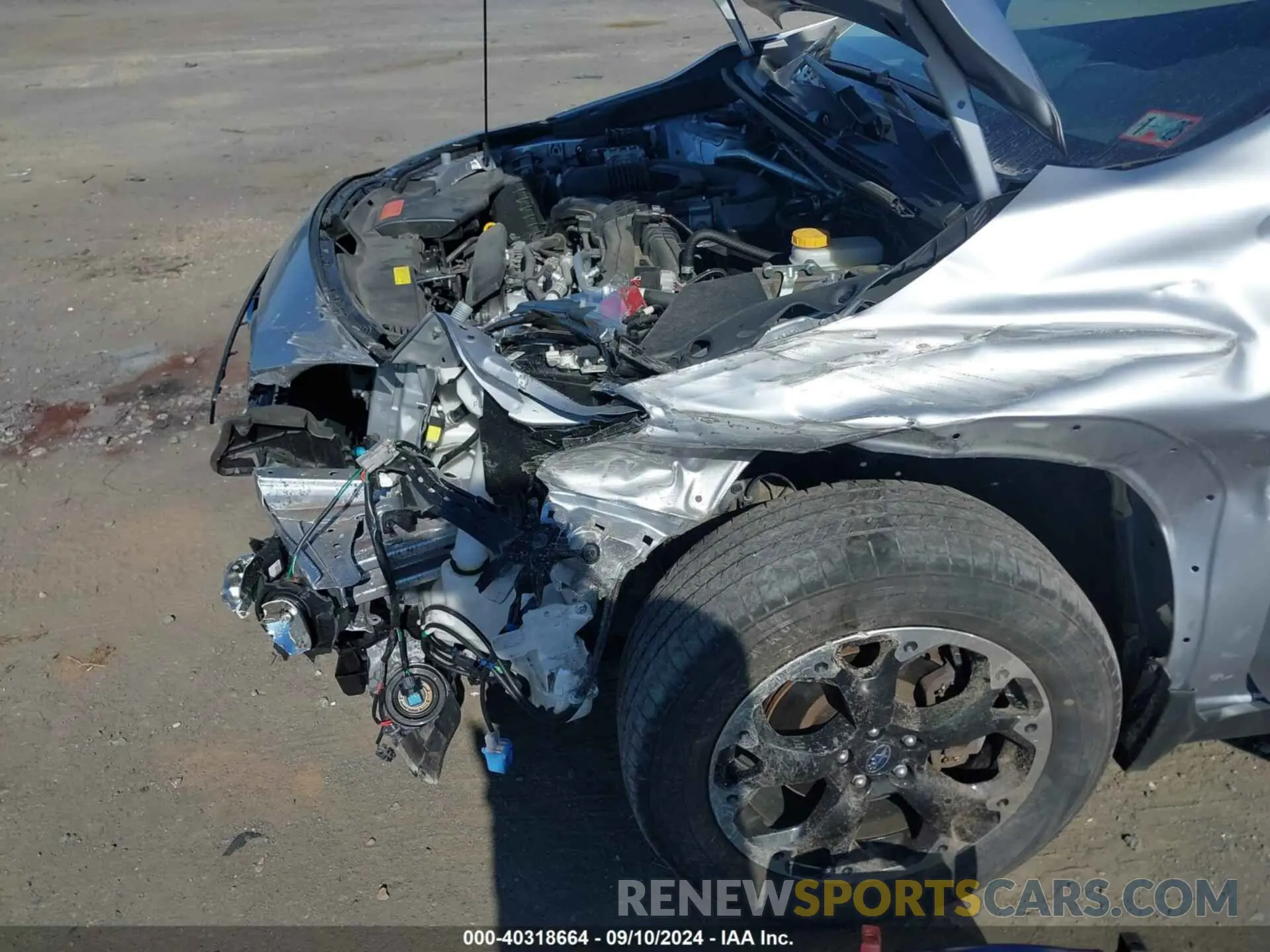 6 Фотография поврежденного автомобиля JF2GTABC4PH243746 SUBARU CROSSTREK 2023