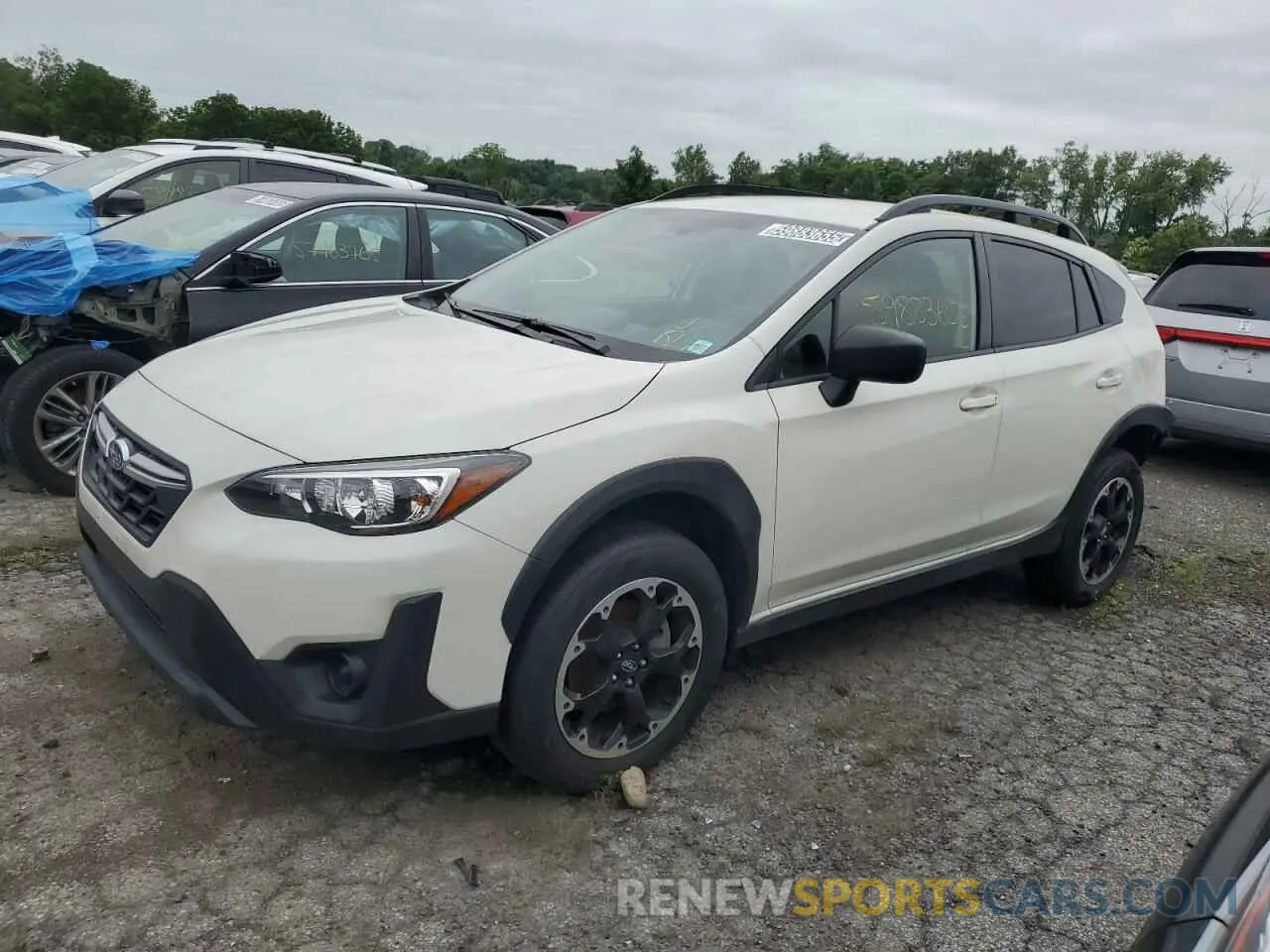 1 Photograph of a damaged car JF2GTABC8P8303396 SUBARU CROSSTREK 2023