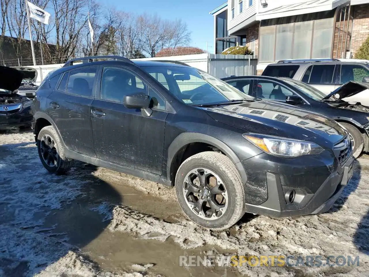 4 Фотография поврежденного автомобиля JF2GTABC9P8303407 SUBARU CROSSTREK 2023