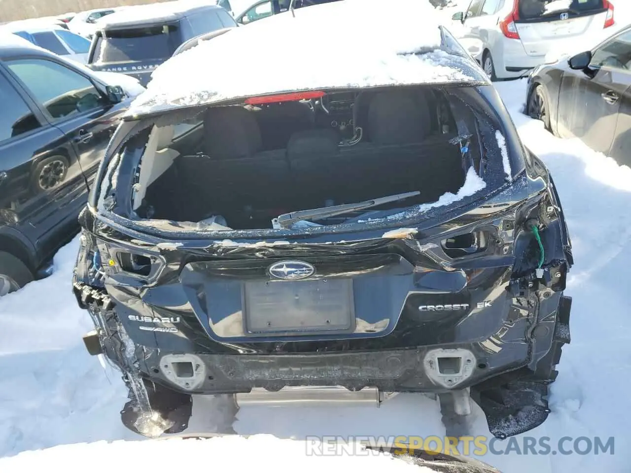 6 Фотография поврежденного автомобиля JF2GTABC9P8303407 SUBARU CROSSTREK 2023