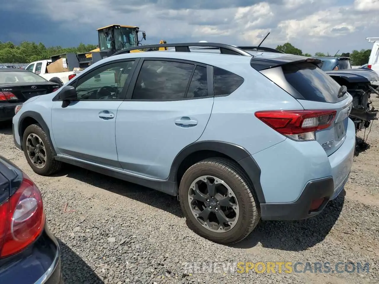 2 Photograph of a damaged car JF2GTABC9PH261403 SUBARU CROSSTREK 2023