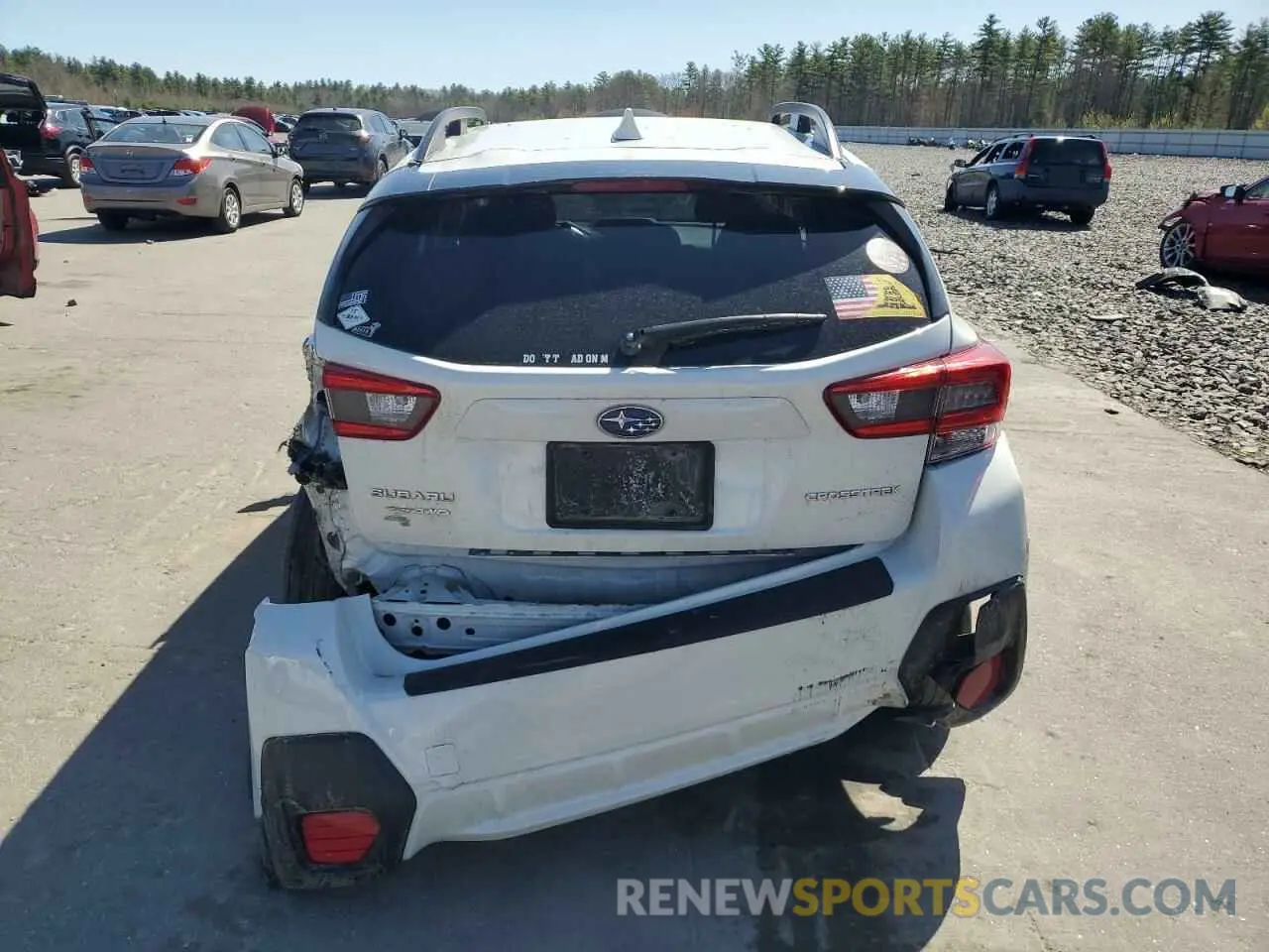 6 Photograph of a damaged car JF2GTACCXPG307213 SUBARU CROSSTREK 2023