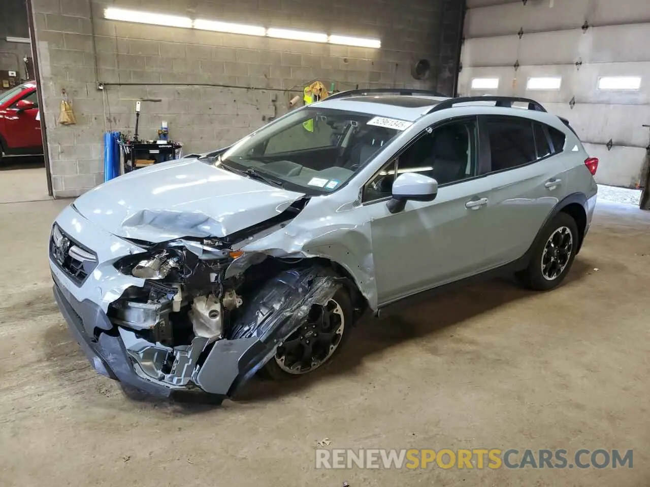 1 Photograph of a damaged car JF2GTAEC5PH272992 SUBARU CROSSTREK 2023