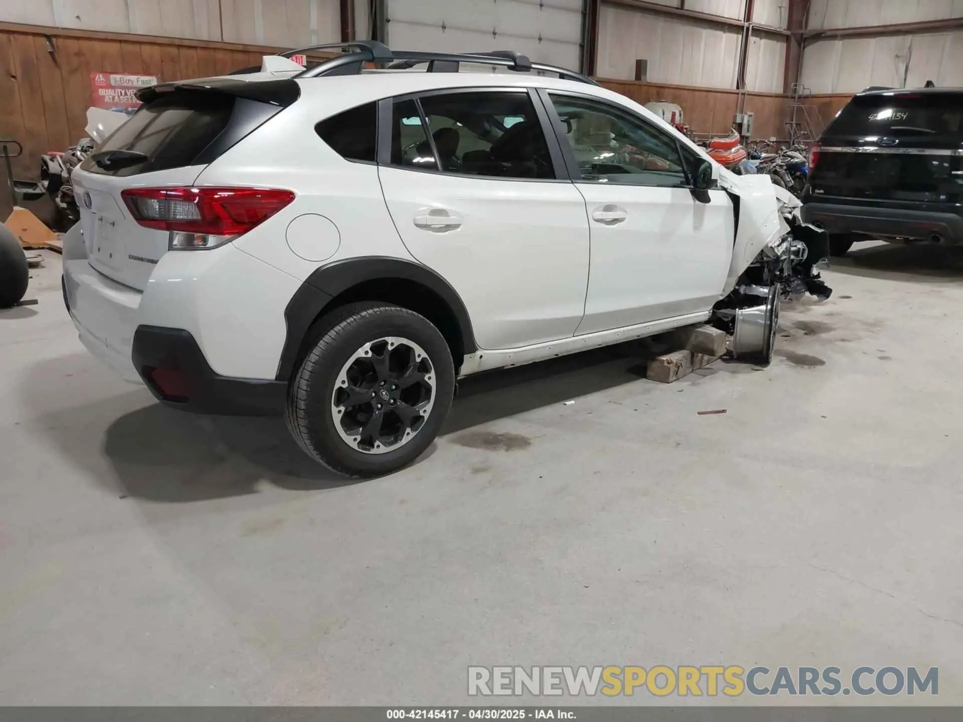 4 Photograph of a damaged car JF2GTAEC9PH274325 SUBARU CROSSTREK 2023