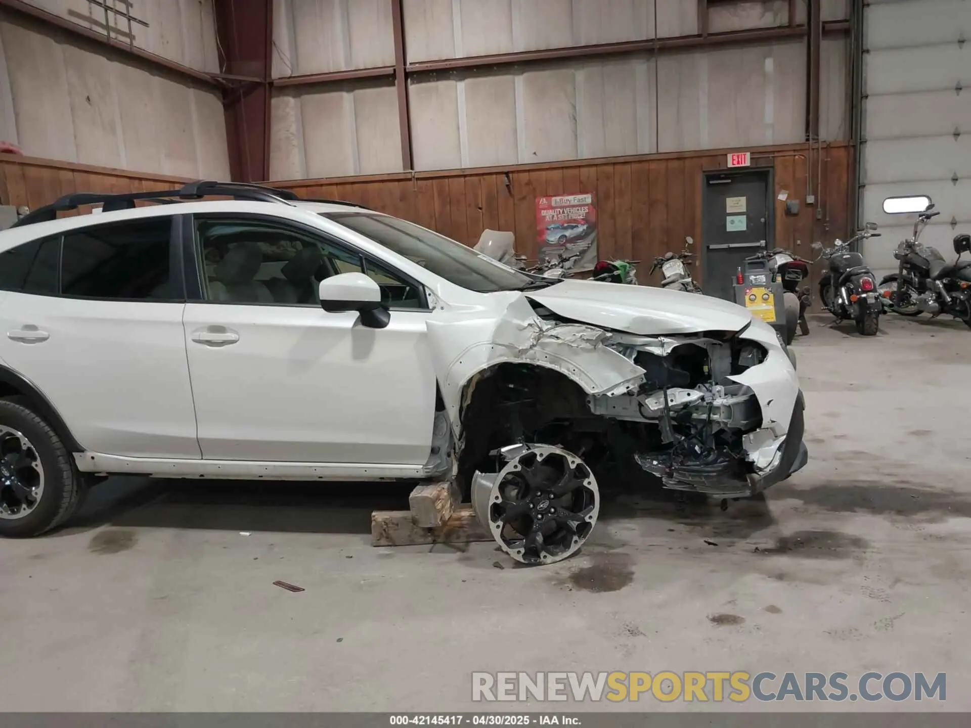 6 Photograph of a damaged car JF2GTAEC9PH274325 SUBARU CROSSTREK 2023