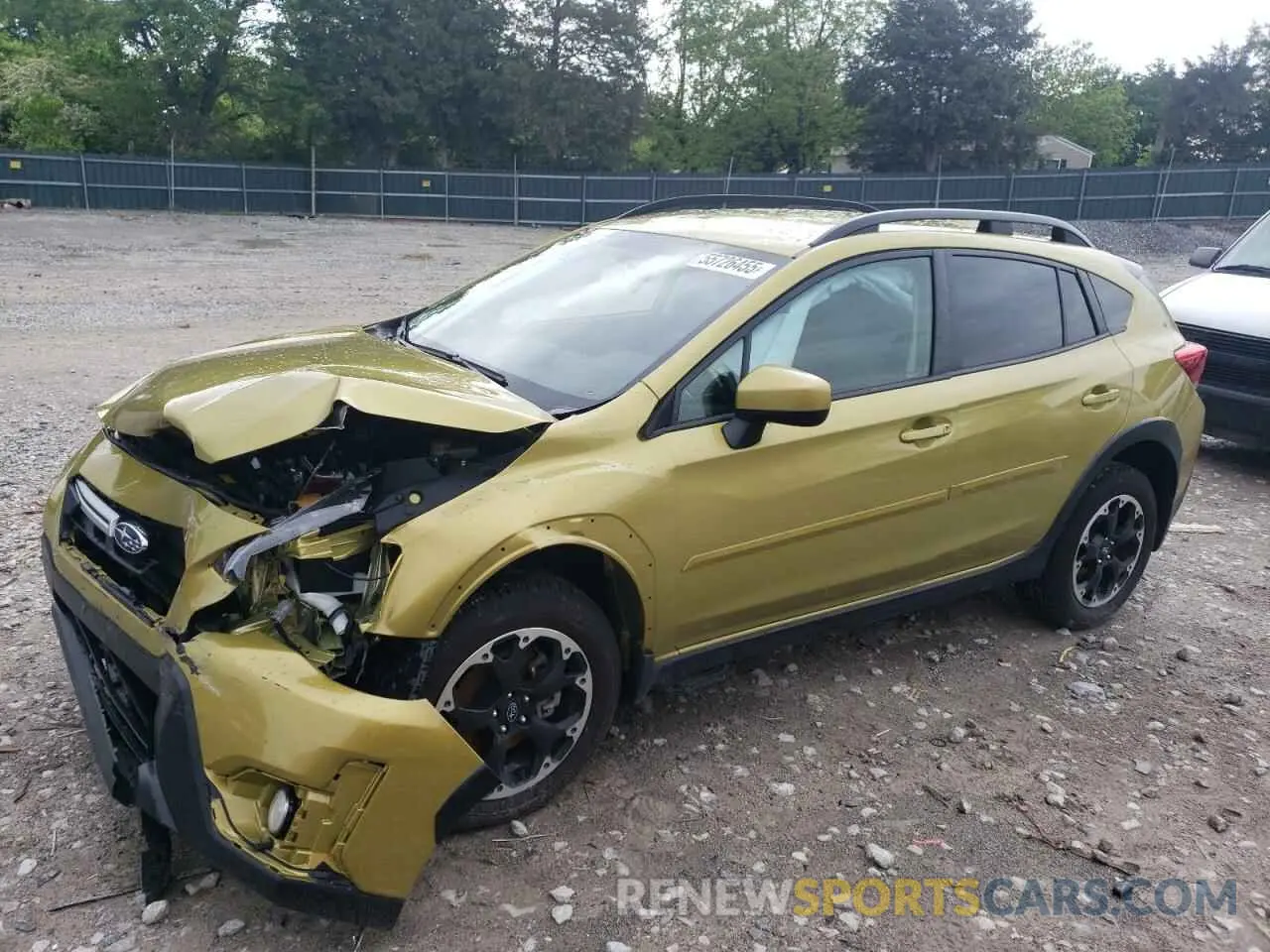 1 Photograph of a damaged car JF2GTAPC0PH233790 SUBARU CROSSTREK 2023