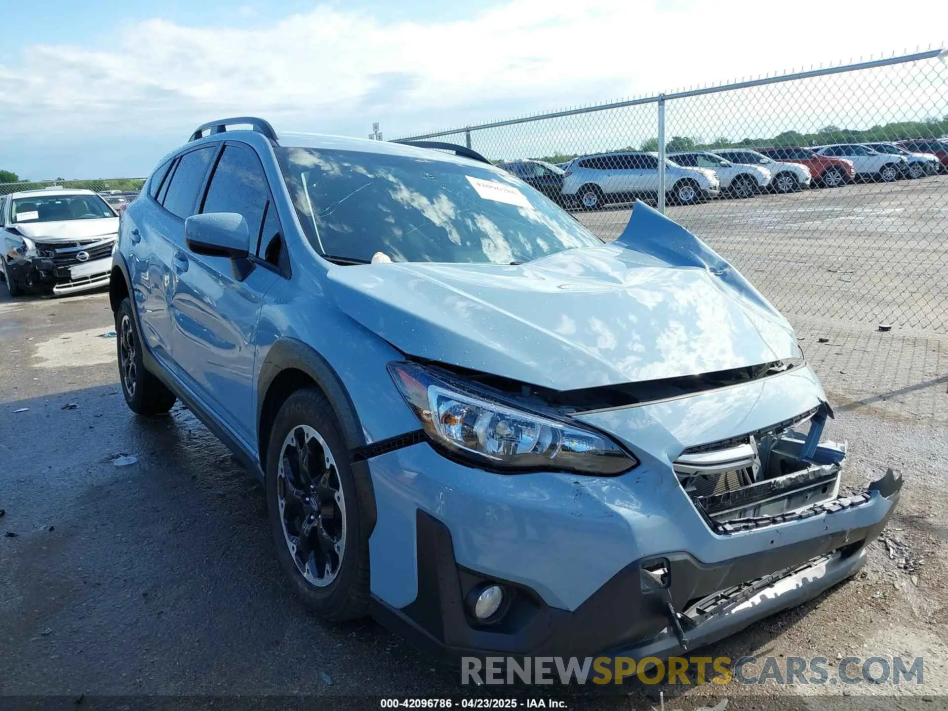 1 Photograph of a damaged car JF2GTAPC3P8311611 SUBARU CROSSTREK 2023