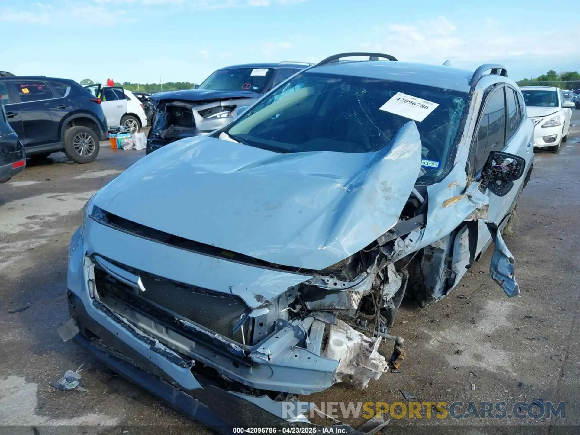 2 Photograph of a damaged car JF2GTAPC3P8311611 SUBARU CROSSTREK 2023