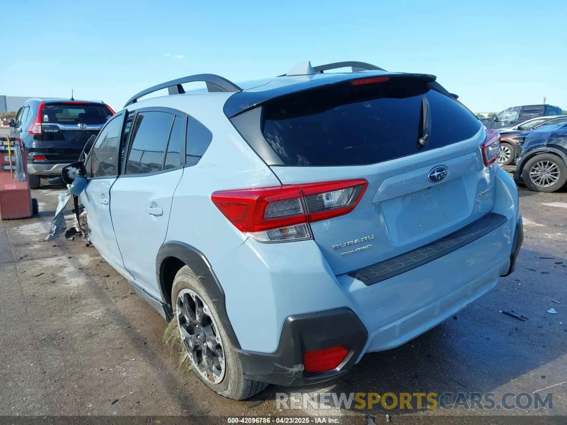 3 Photograph of a damaged car JF2GTAPC3P8311611 SUBARU CROSSTREK 2023