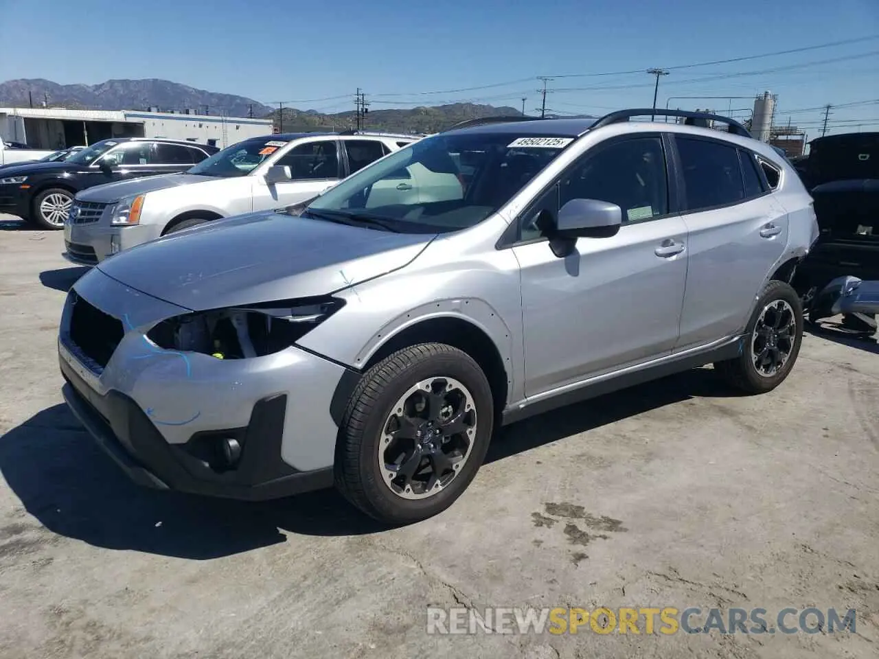 1 Фотография поврежденного автомобиля JF2GTAPC6P8327382 SUBARU CROSSTREK 2023