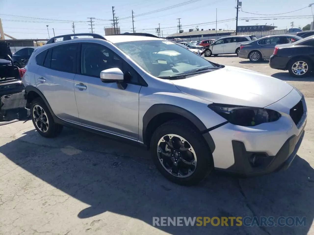 4 Фотография поврежденного автомобиля JF2GTAPC6P8327382 SUBARU CROSSTREK 2023