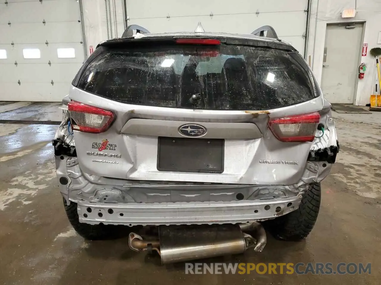6 Фотография поврежденного автомобиля JF2GTAPC7P8213519 SUBARU CROSSTREK 2023