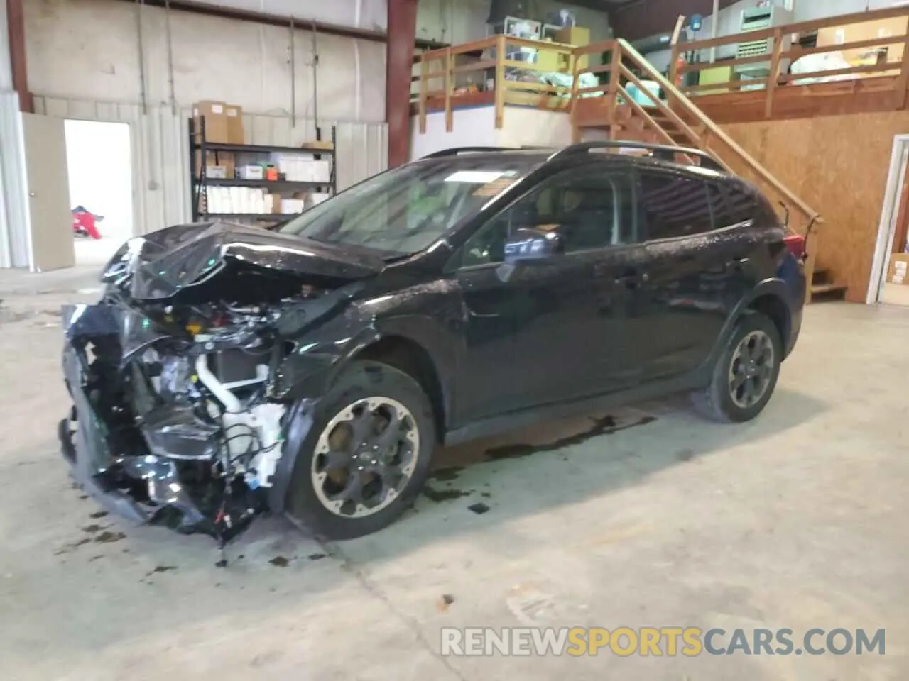1 Photograph of a damaged car JF2GTAPC8P8290724 SUBARU CROSSTREK 2023
