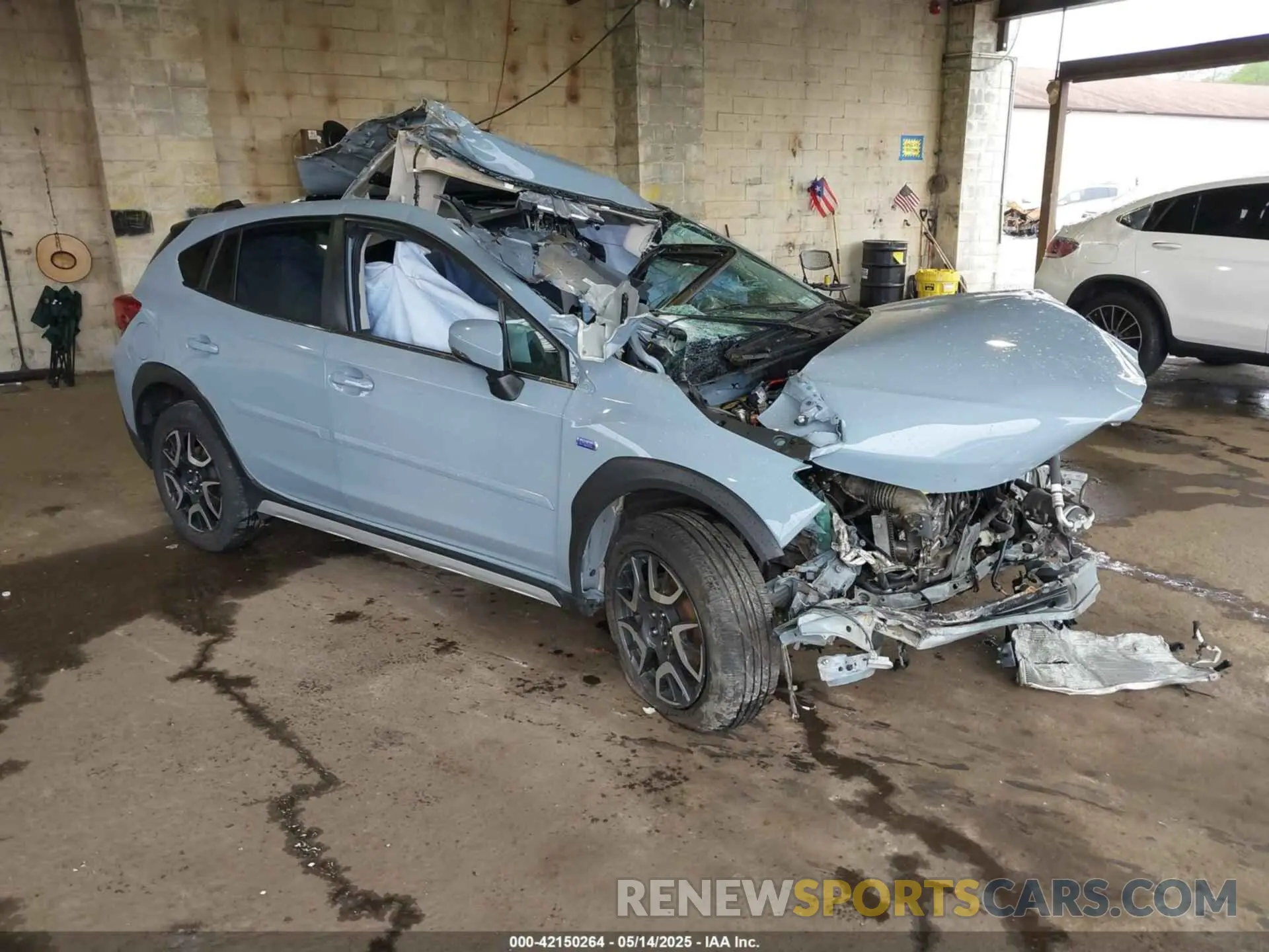 1 Photograph of a damaged car JF2GTDNC5PH315194 SUBARU CROSSTREK 2023