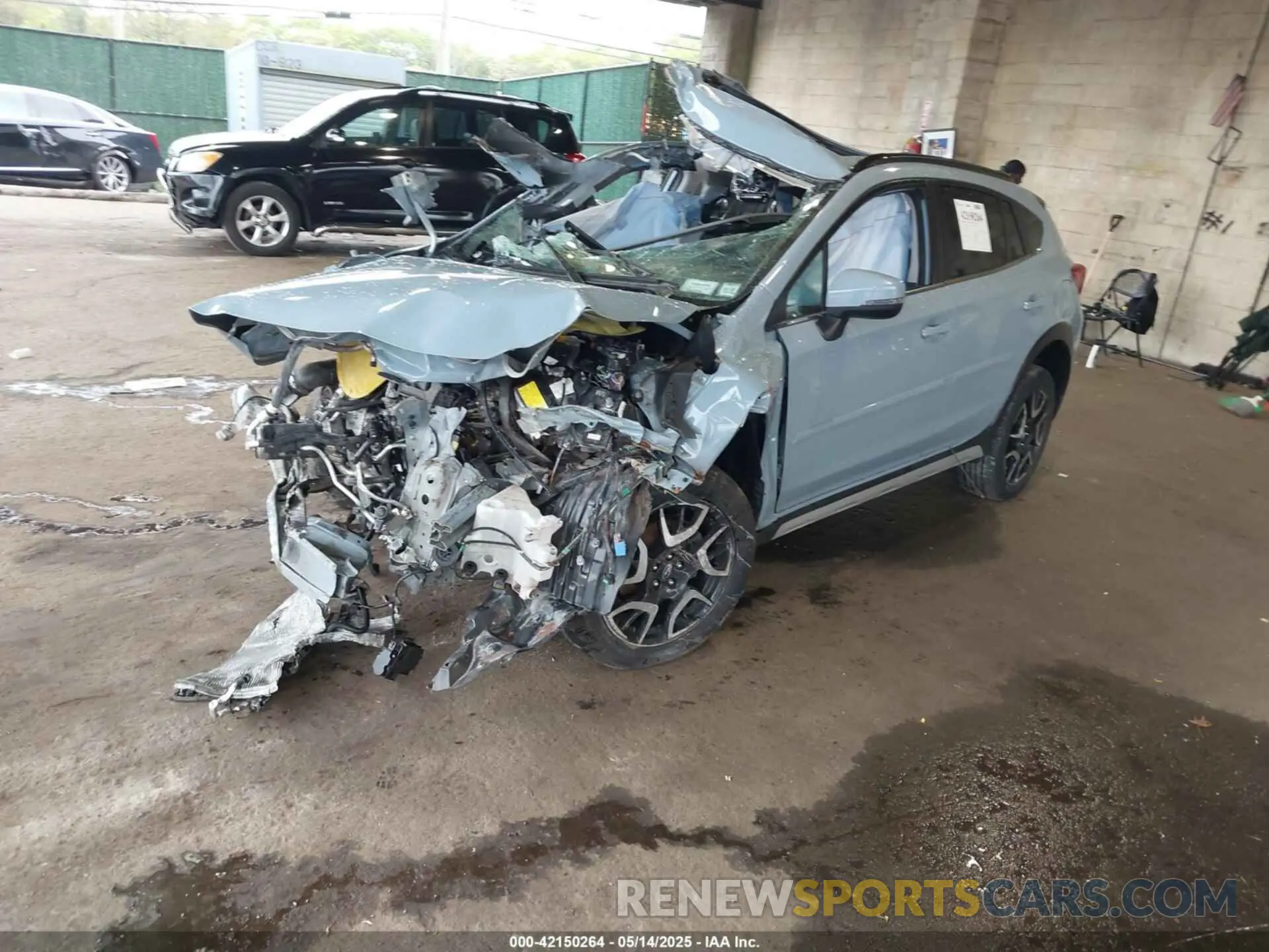 2 Photograph of a damaged car JF2GTDNC5PH315194 SUBARU CROSSTREK 2023