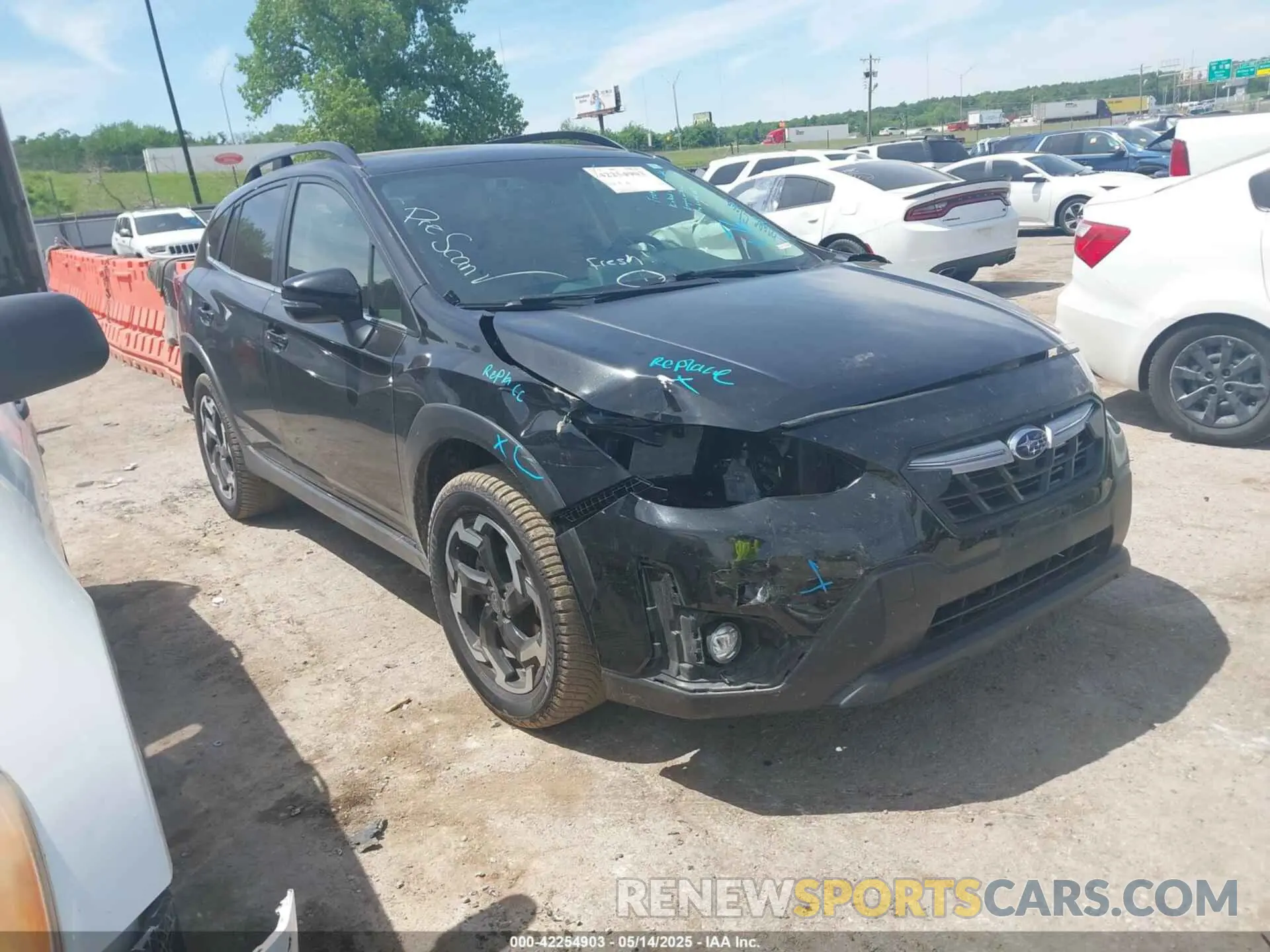 1 Фотография поврежденного автомобиля JF2GTHMC9P8331360 SUBARU CROSSTREK 2023