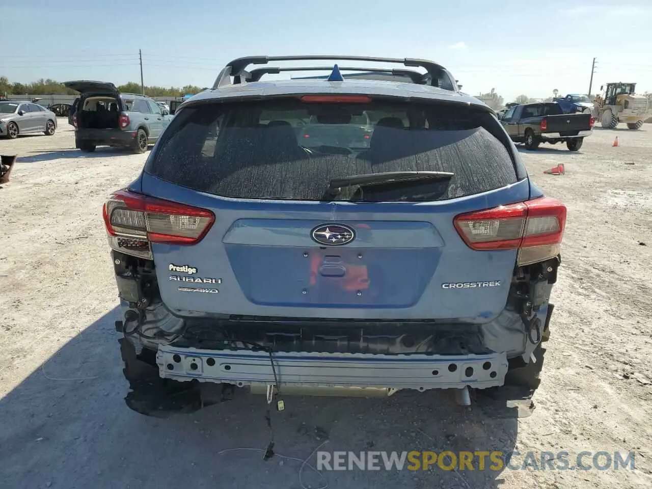 6 Фотография поврежденного автомобиля JF2GTHMCXPH276174 SUBARU CROSSTREK 2023